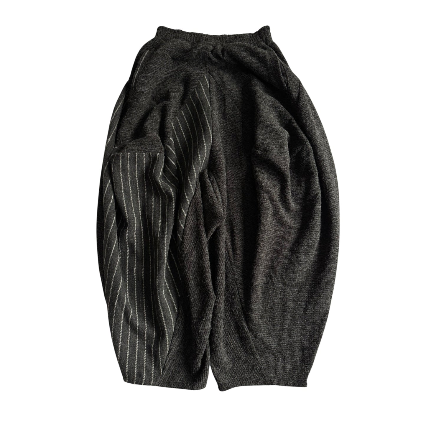 🌚 Pantaloni Grey Drop Crotch Wide Leg / Balloon – Uni Size - anbracaminte