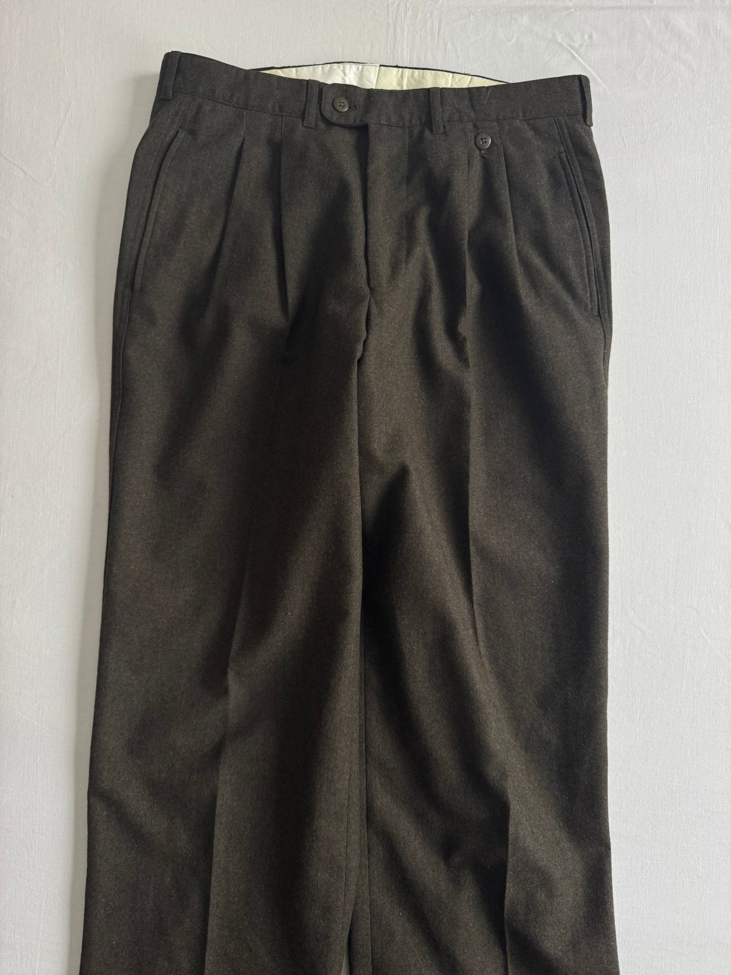 🎩 Pantaloni Hugo Boss din Lână Virgină – Mărime aprox. EU 50 - anbracaminte