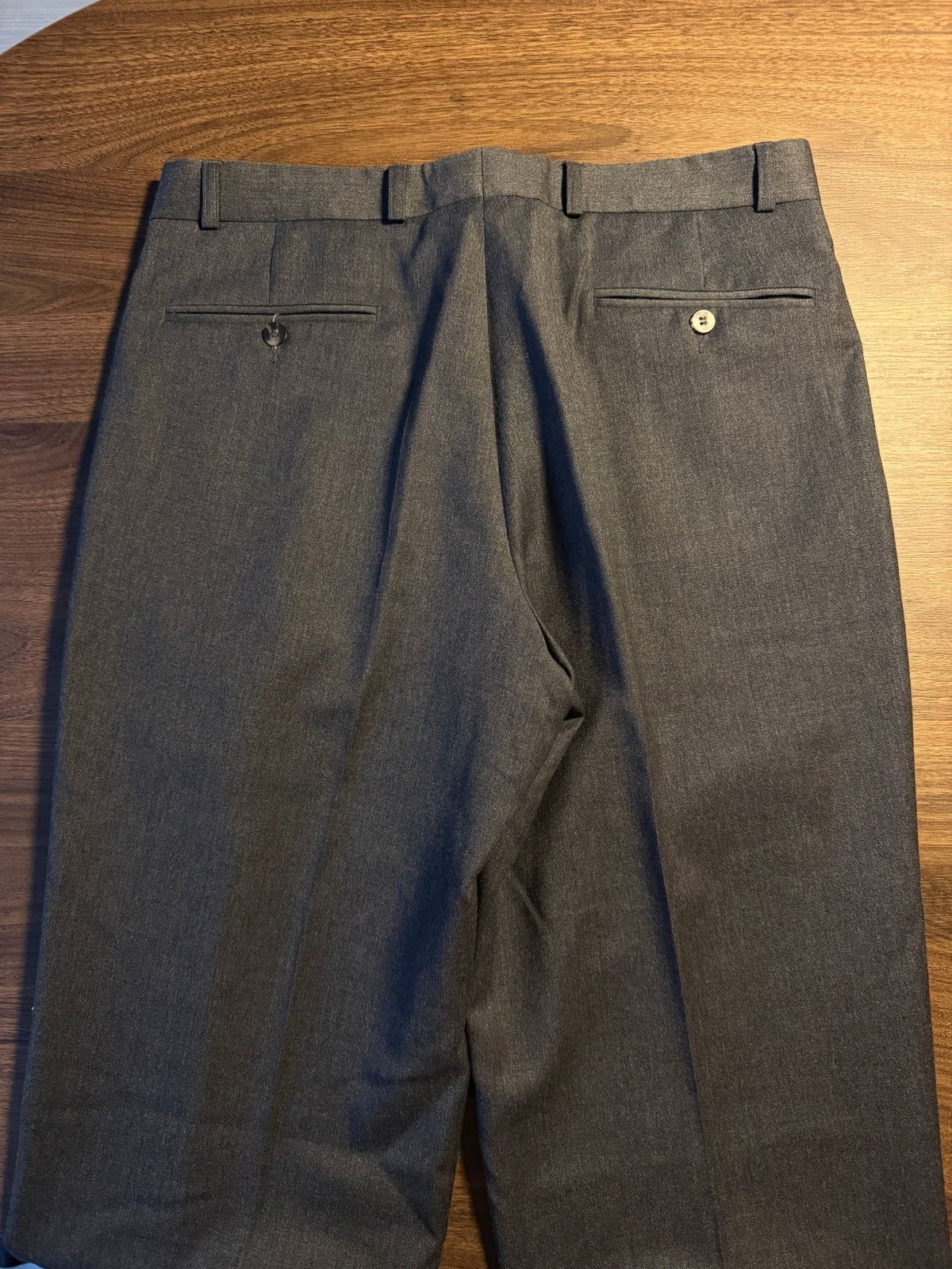 Pantaloni Lână Gri Vintage Bărbați | Pense | EU 50 - anbracaminte