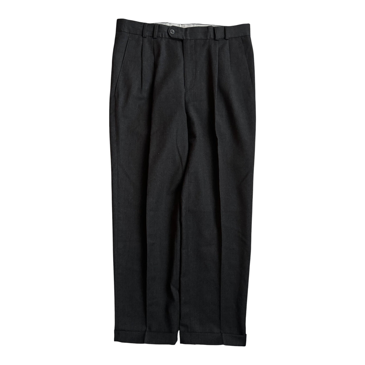 Pantaloni Lână Gri Vintage Bărbați | Pense | EU 50 - anbracaminte