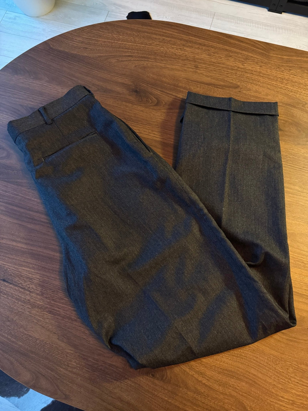 Pantaloni Lână Gri Vintage Bărbați | Pense, USA | US 34 - anbracaminte