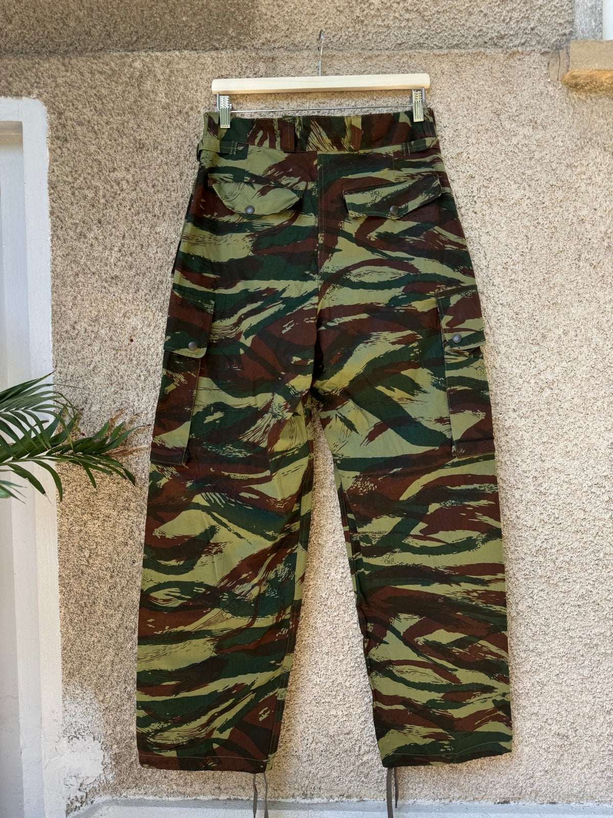 🪖 Pantaloni Militari Francezi M47 Lizard Print Paratroopers | Anii '50 - anbracaminte