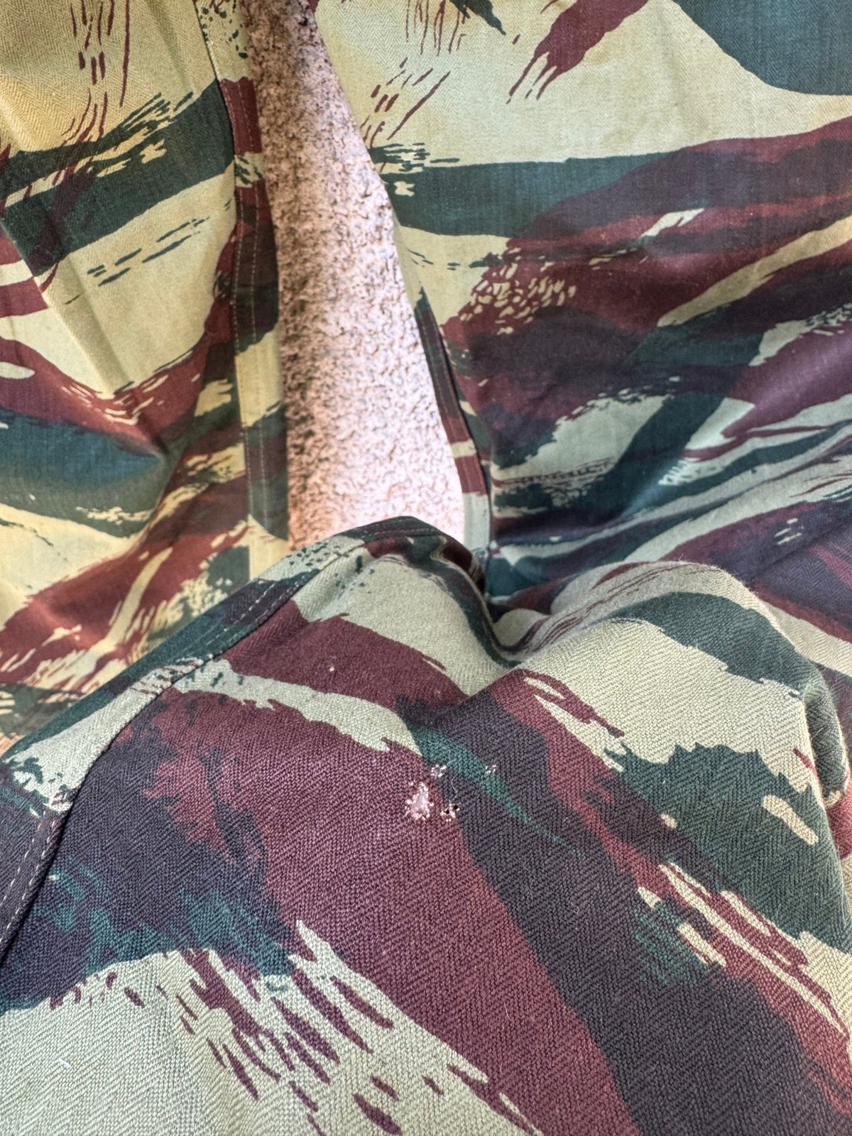 🪖 Pantaloni Militari Francezi M47 Lizard Print Paratroopers | Anii '50 - anbracaminte