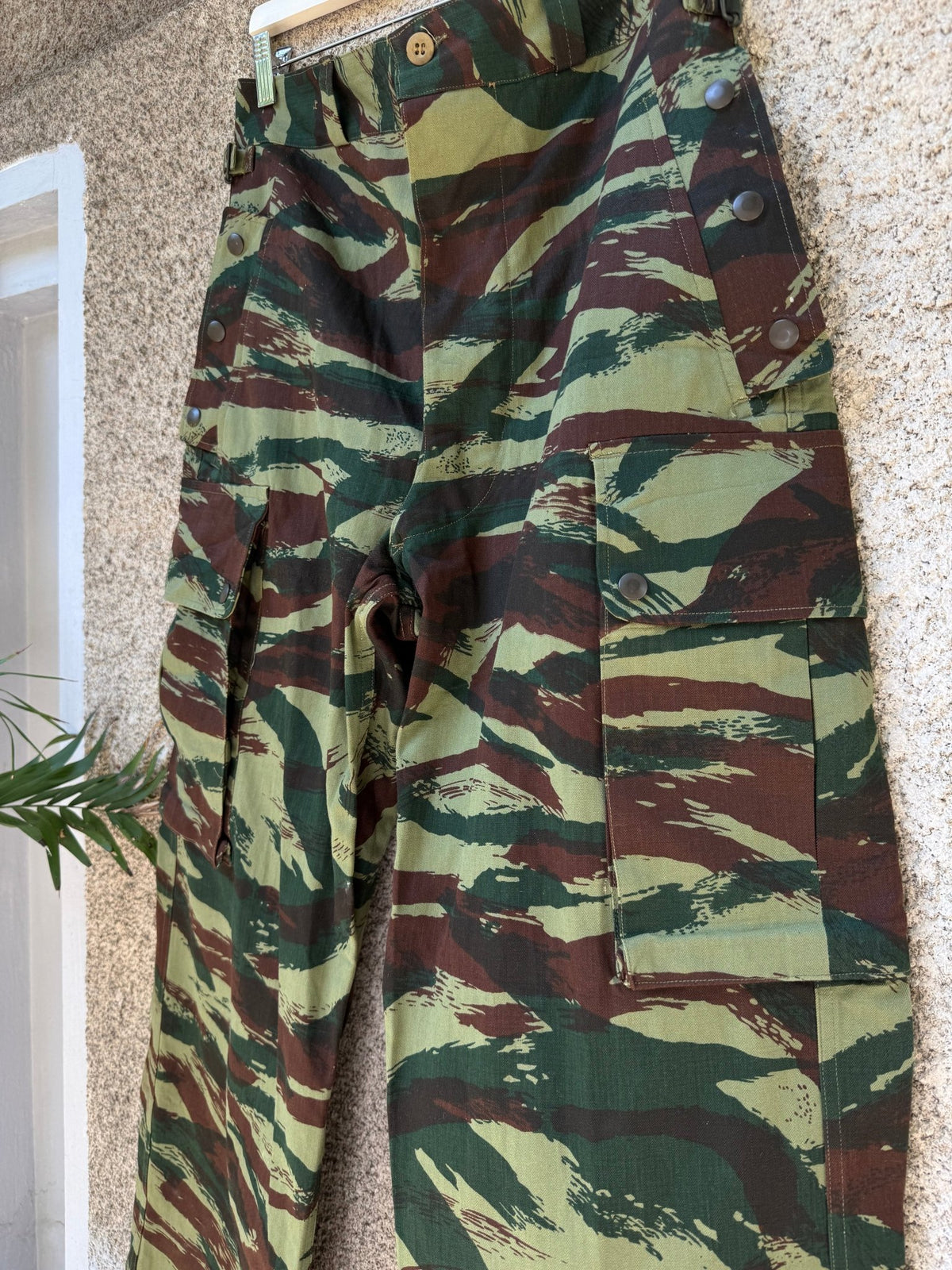 🪖 Pantaloni Militari Francezi M47 Lizard Print Paratroopers | Anii '50 - anbracaminte