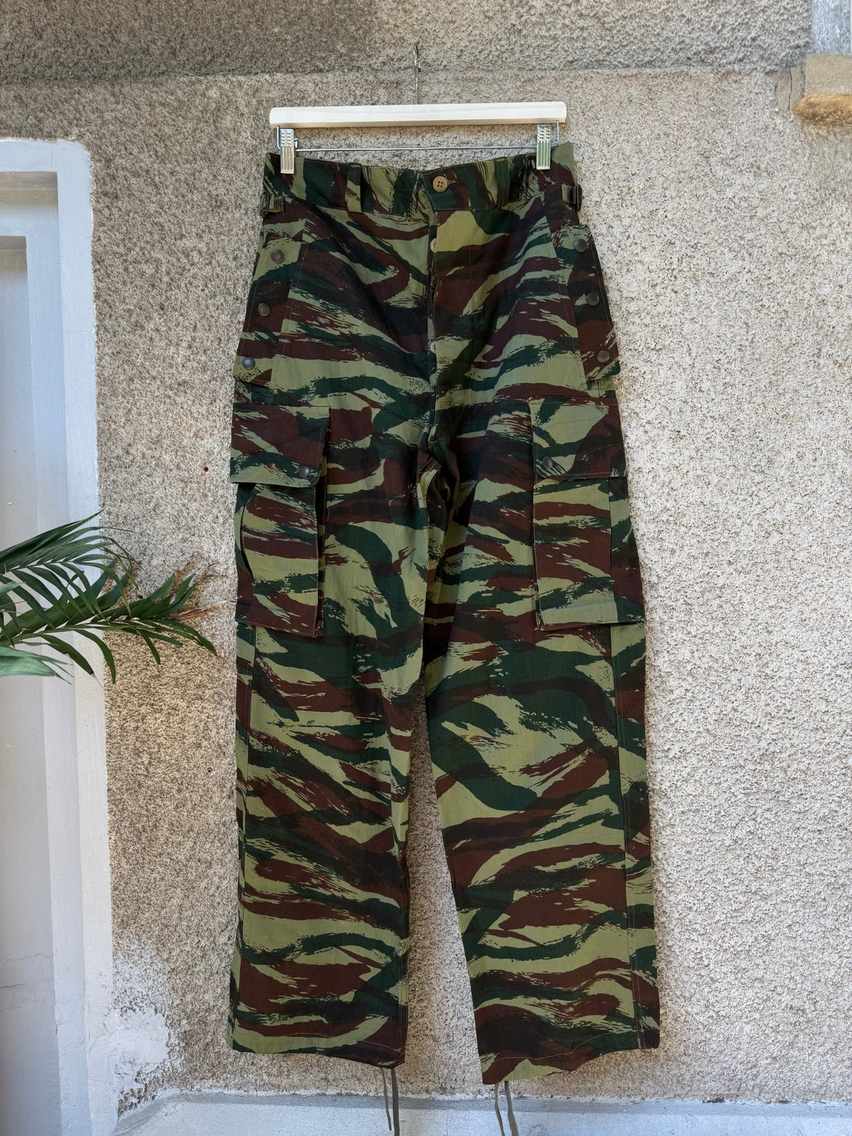 🪖 Pantaloni Militari Francezi M47 Lizard Print Paratroopers | Anii '50 - anbracaminte
