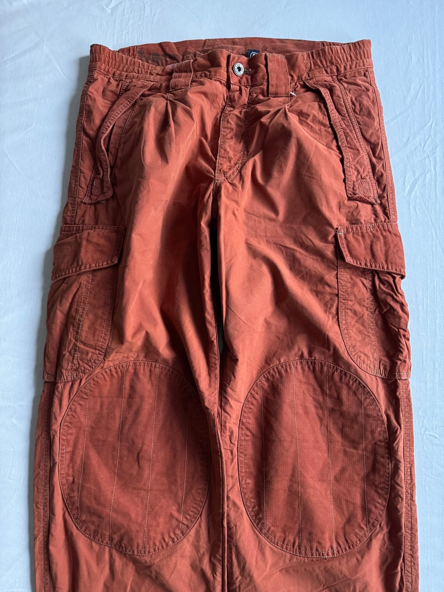 ⛵️ Pantaloni Murphy & Nye Brick Orange Utility – Mărime US 32 - anbracaminte