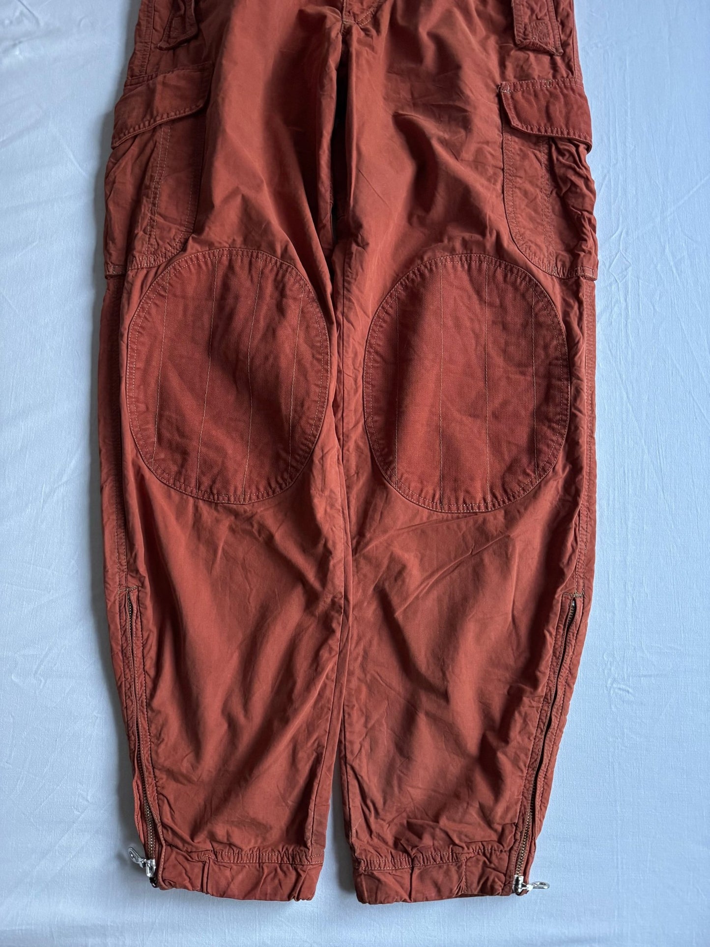 ⛵️ Pantaloni Murphy & Nye Brick Orange Utility – Mărime US 32 - anbracaminte