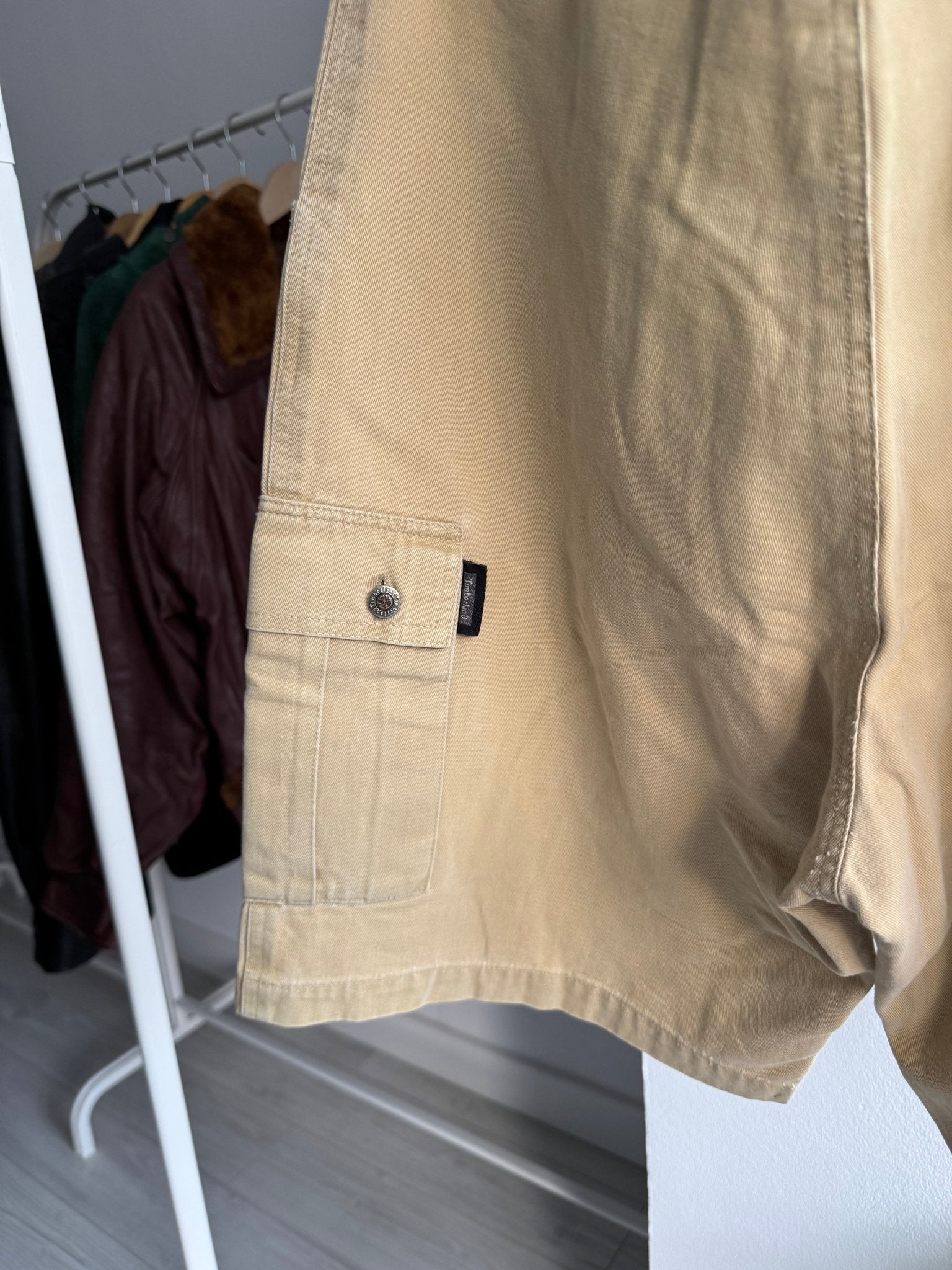 ☀️ Pantaloni Scurți Cargo Vintage Timberland – Aprox. W32 - anbracaminte