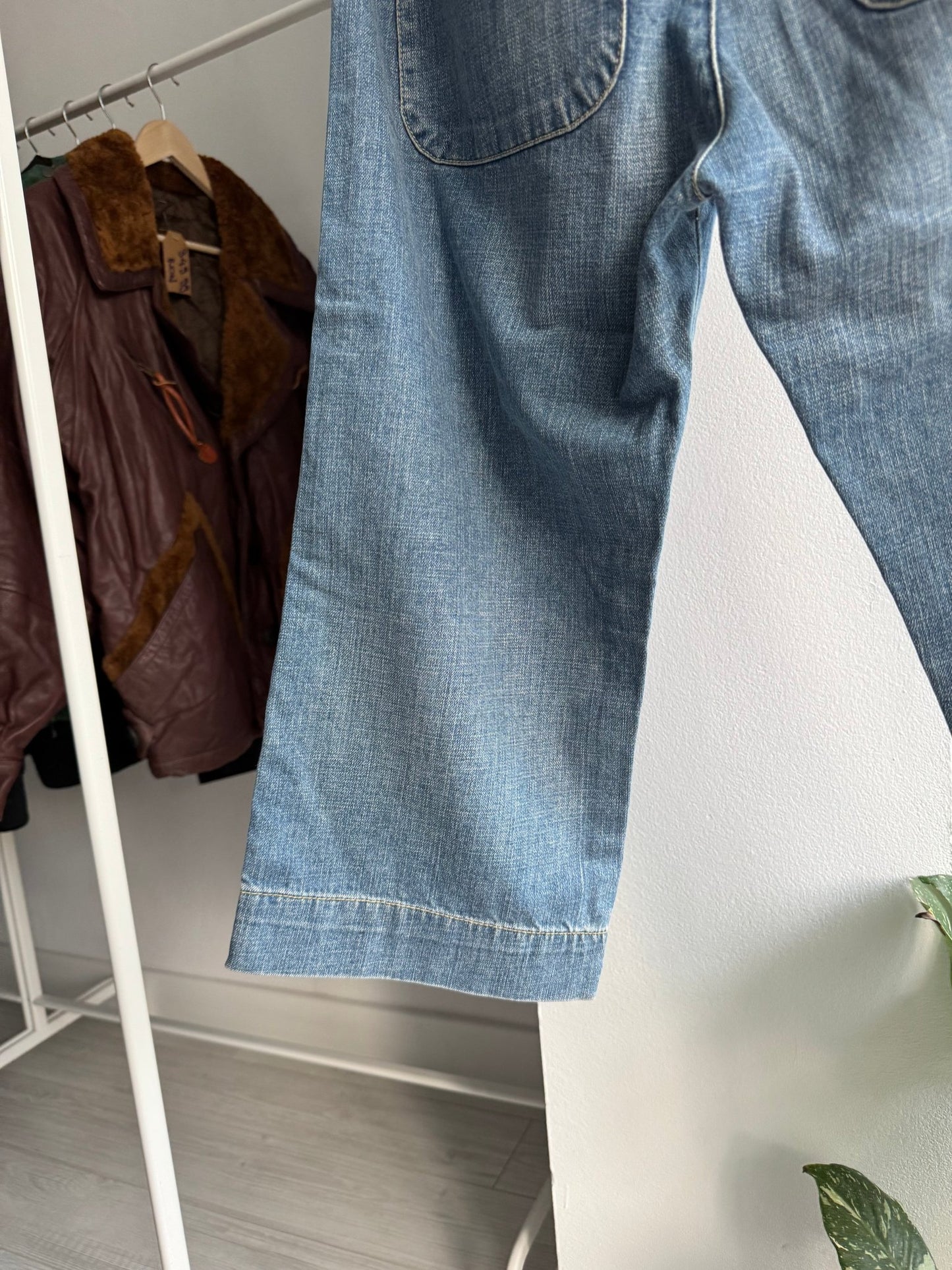 👖 Pantaloni Scurți Vintage Lee Worker Bermuda Jorts – W31 Bărbați - anbracaminte