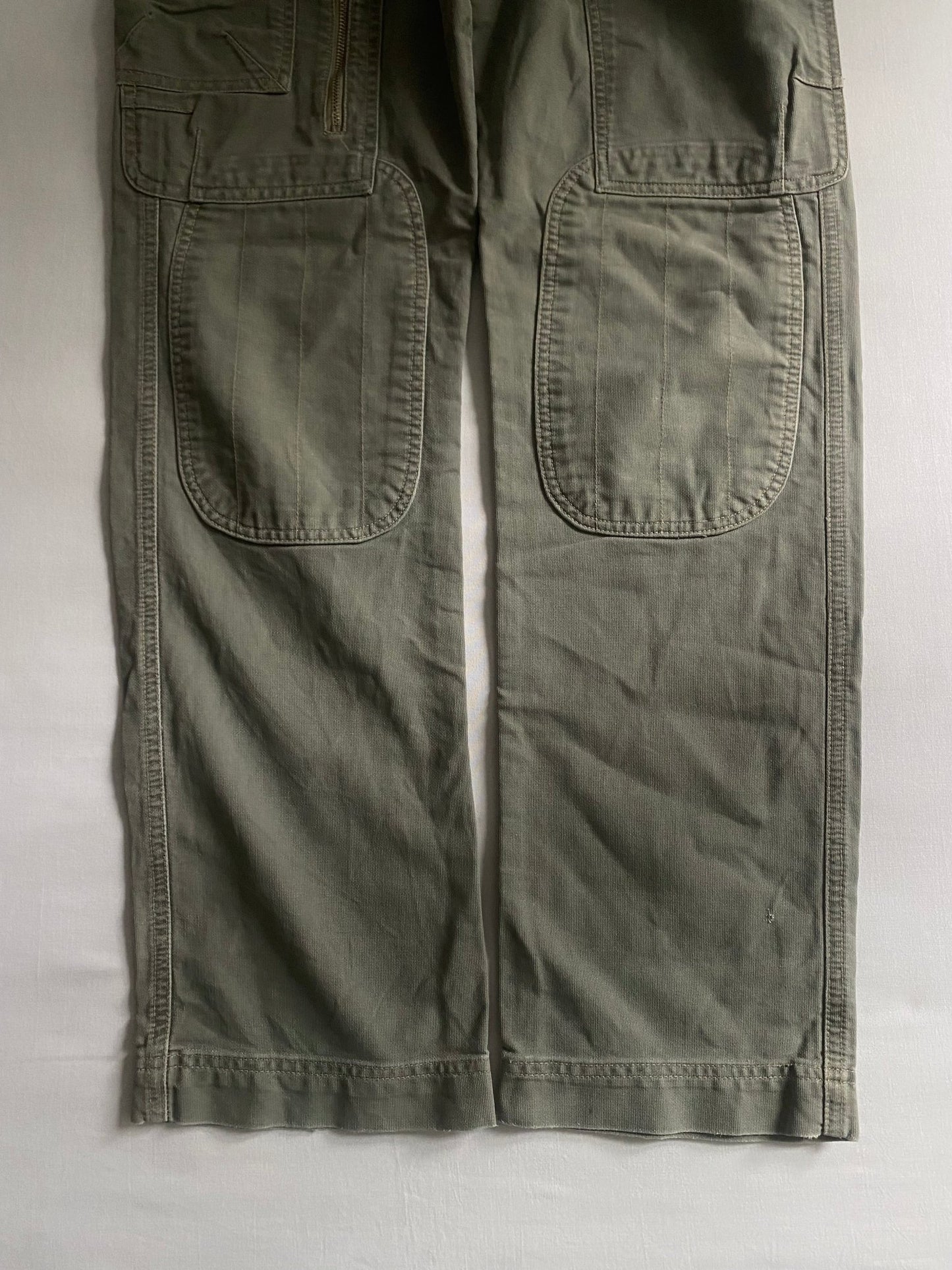Pantaloni stil military Y2K Energie, mărimea US 26, fabricați în Italia 🫡🇮🇹 - anbracaminte