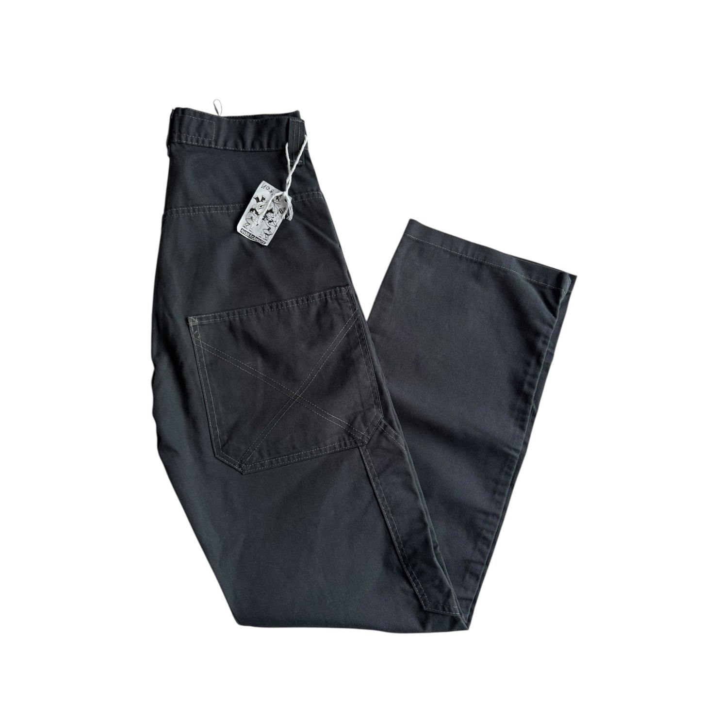 🔨 Pantaloni Utility Vintage Energie Gri – Made in Italy – US 26 (EU 36) - anbracaminte