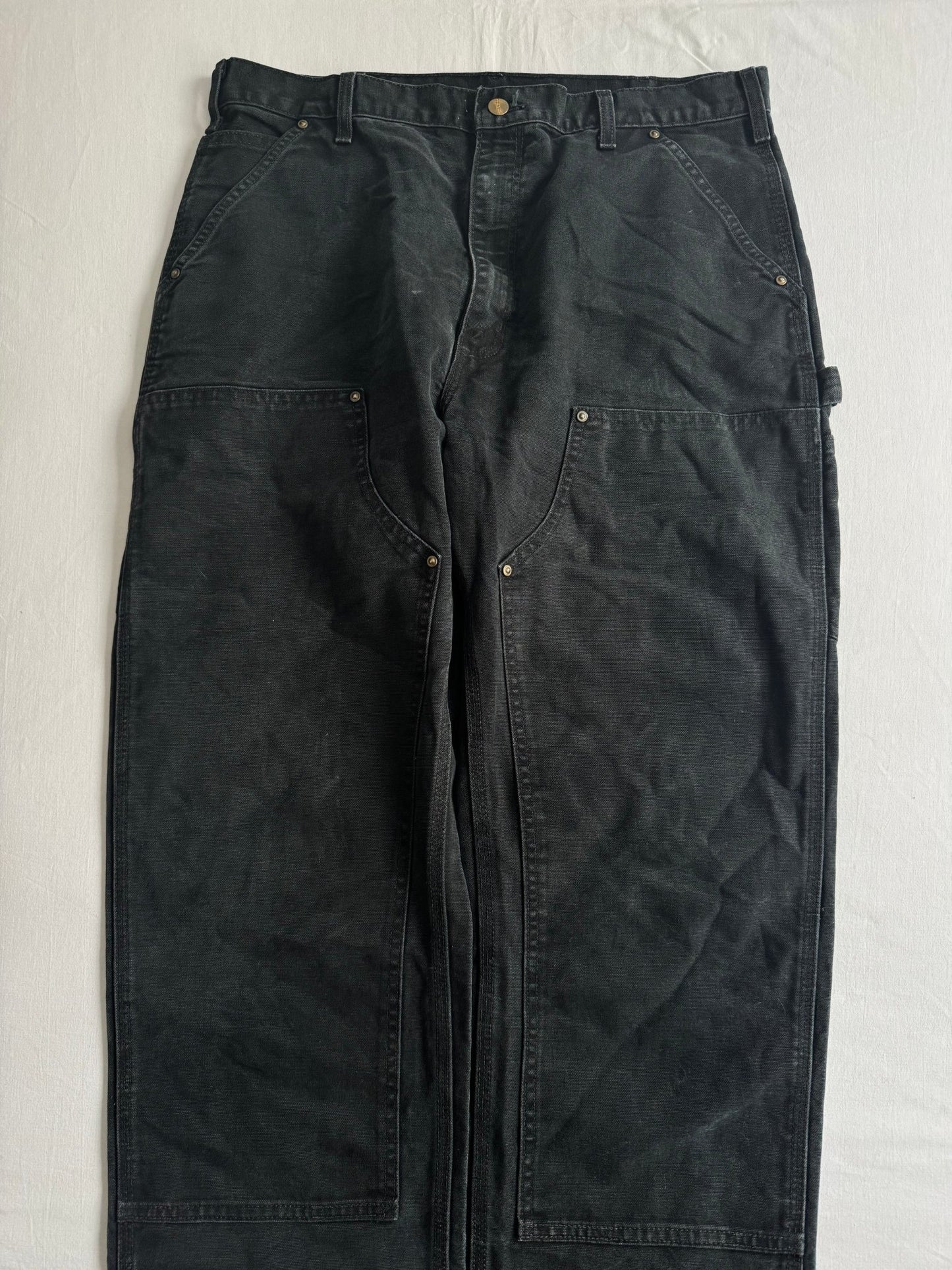 🔨 Pantaloni Vintage Carhartt Double Knee – Aproximat W34 - anbracaminte