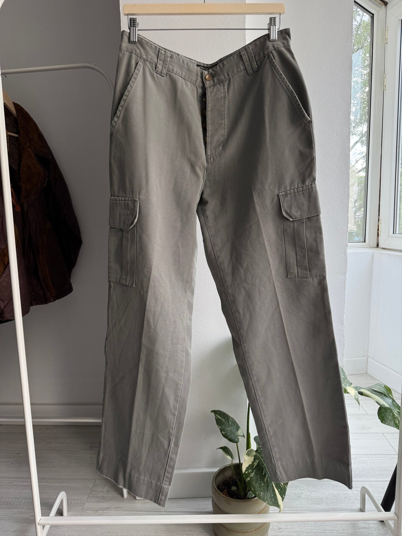 🪖 Pantaloni Vintage Lee Leesures Fatigue Cargo – W34 x L34 - anbracaminte