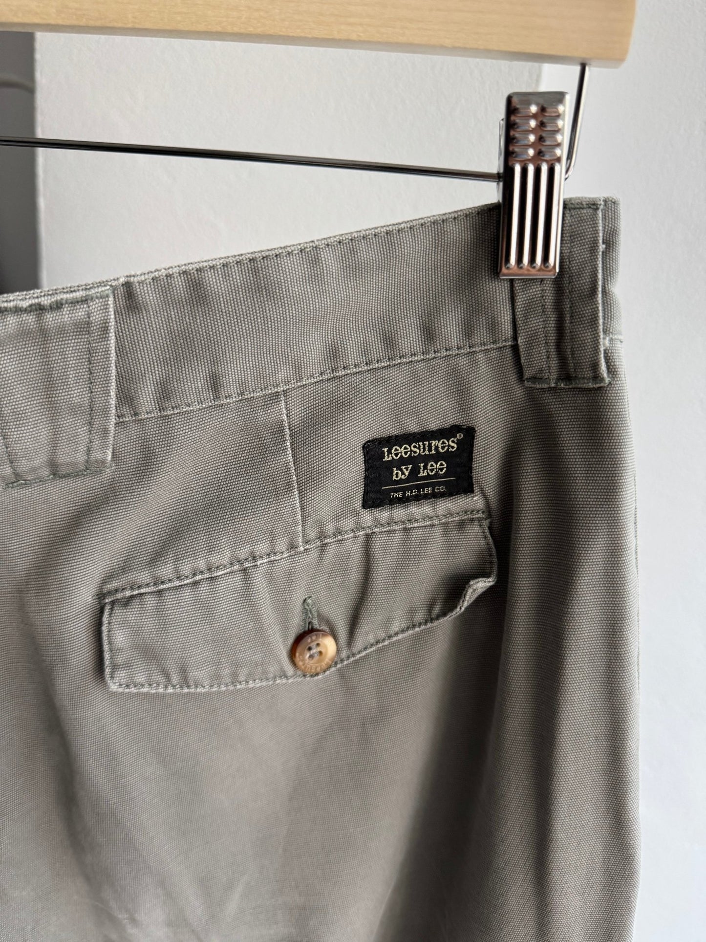 🪖 Pantaloni Vintage Lee Leesures Fatigue Cargo – W34 x L34 - anbracaminte