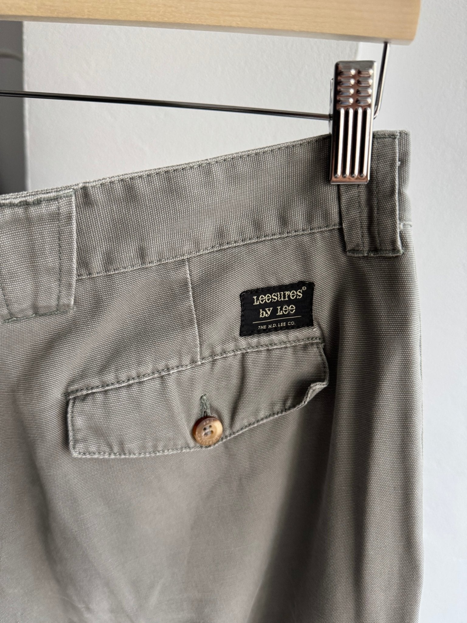 🪖 Pantaloni Vintage Lee Leesures Fatigue Cargo – W34 x L34 - anbracaminte