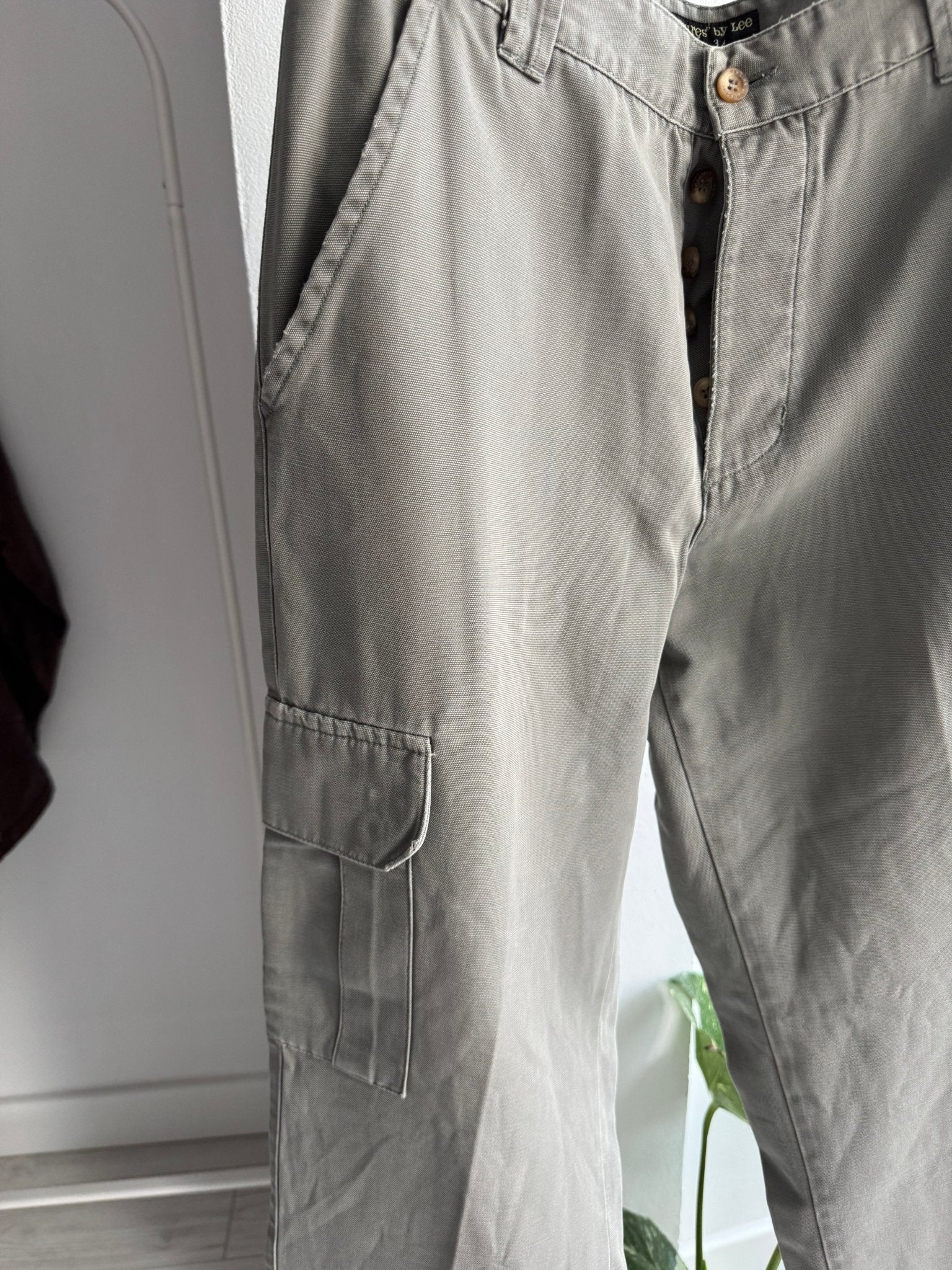🪖 Pantaloni Vintage Lee Leesures Fatigue Cargo – W34 x L34 - anbracaminte