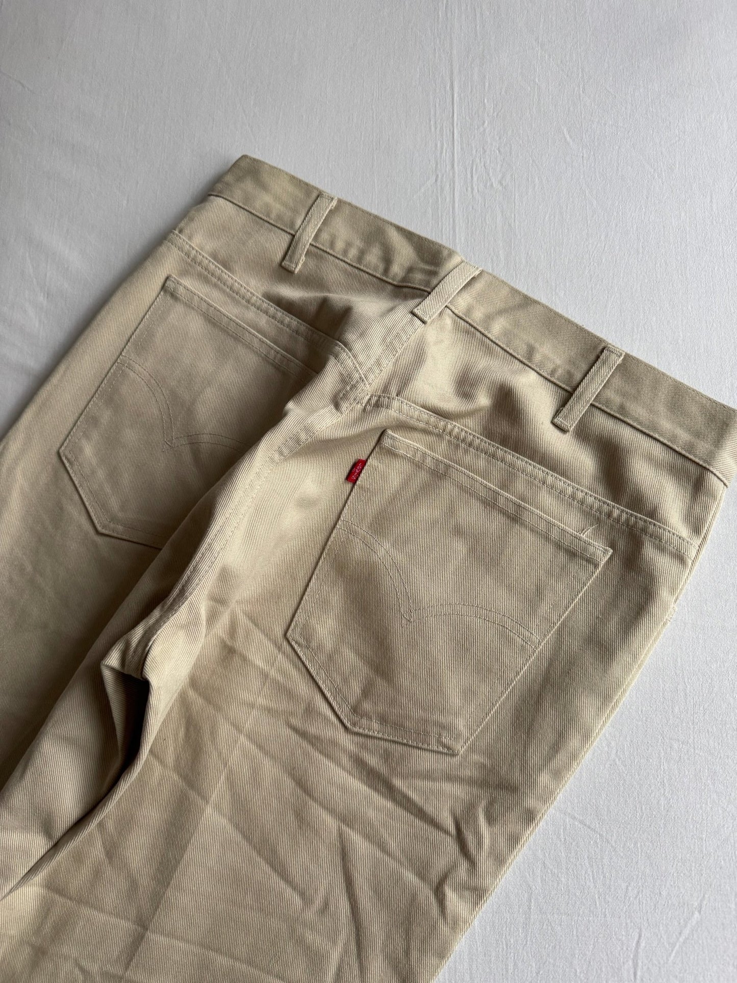 🍦 Pantaloni Vintage Levi’s 566 Sta - Prest – W34 L34 (Relaxed Fit) - anbracaminte