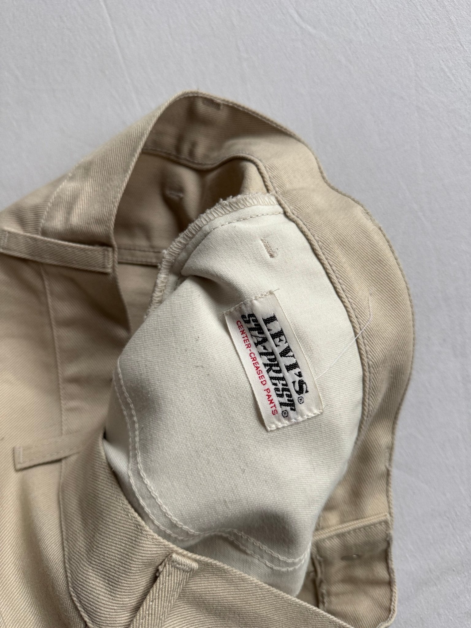 🍦 Pantaloni Vintage Levi’s 566 Sta - Prest – W34 L34 (Relaxed Fit) - anbracaminte