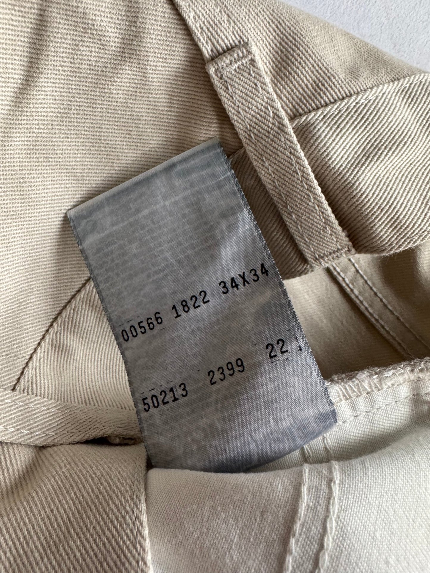 🍦 Pantaloni Vintage Levi’s 566 Sta - Prest – W34 L34 (Relaxed Fit) - anbracaminte
