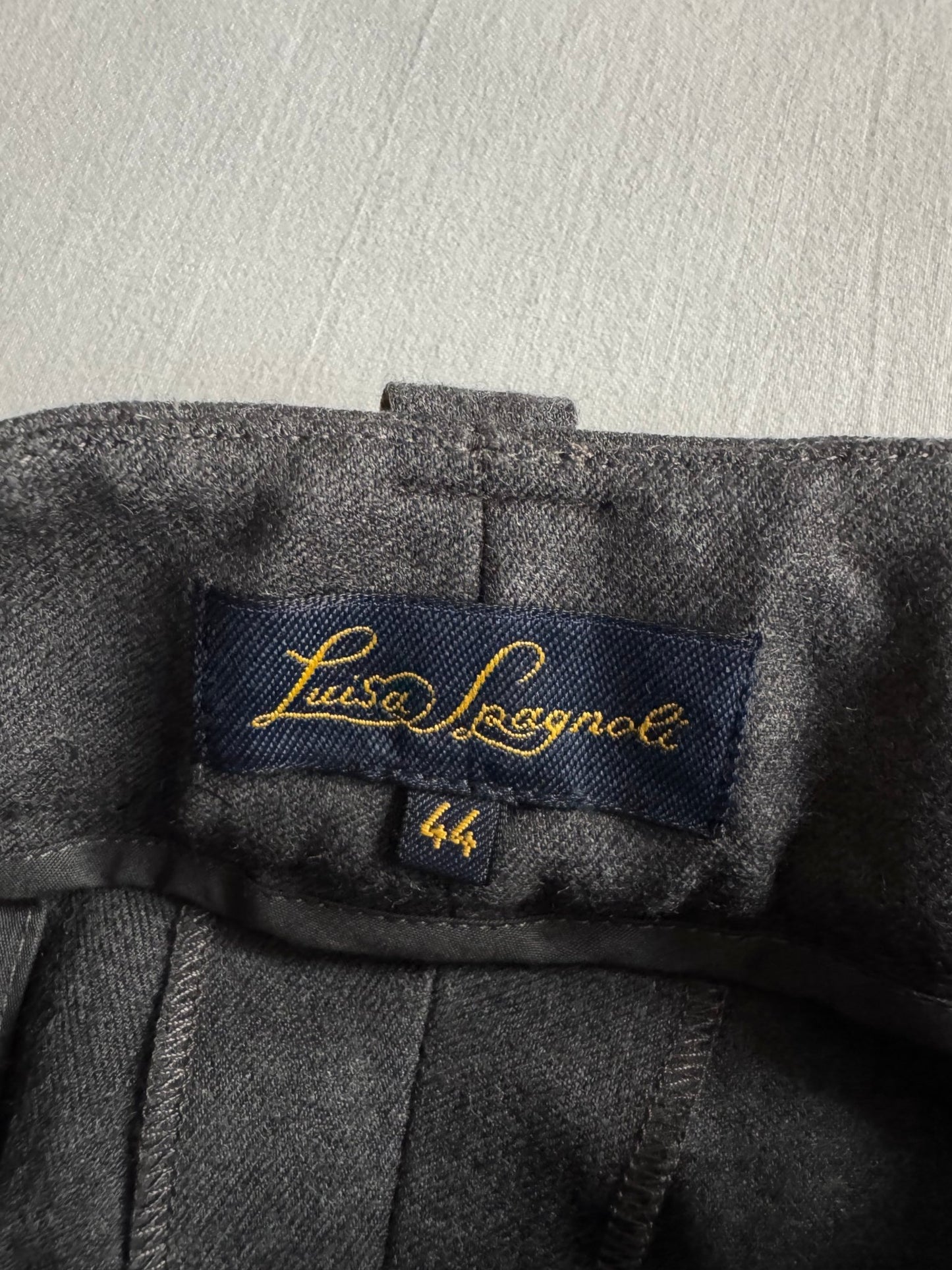 🐏 Pantaloni vintage Luisa Spagnoli / Dark Grey (IT 44 / EU 40) - anbracaminte
