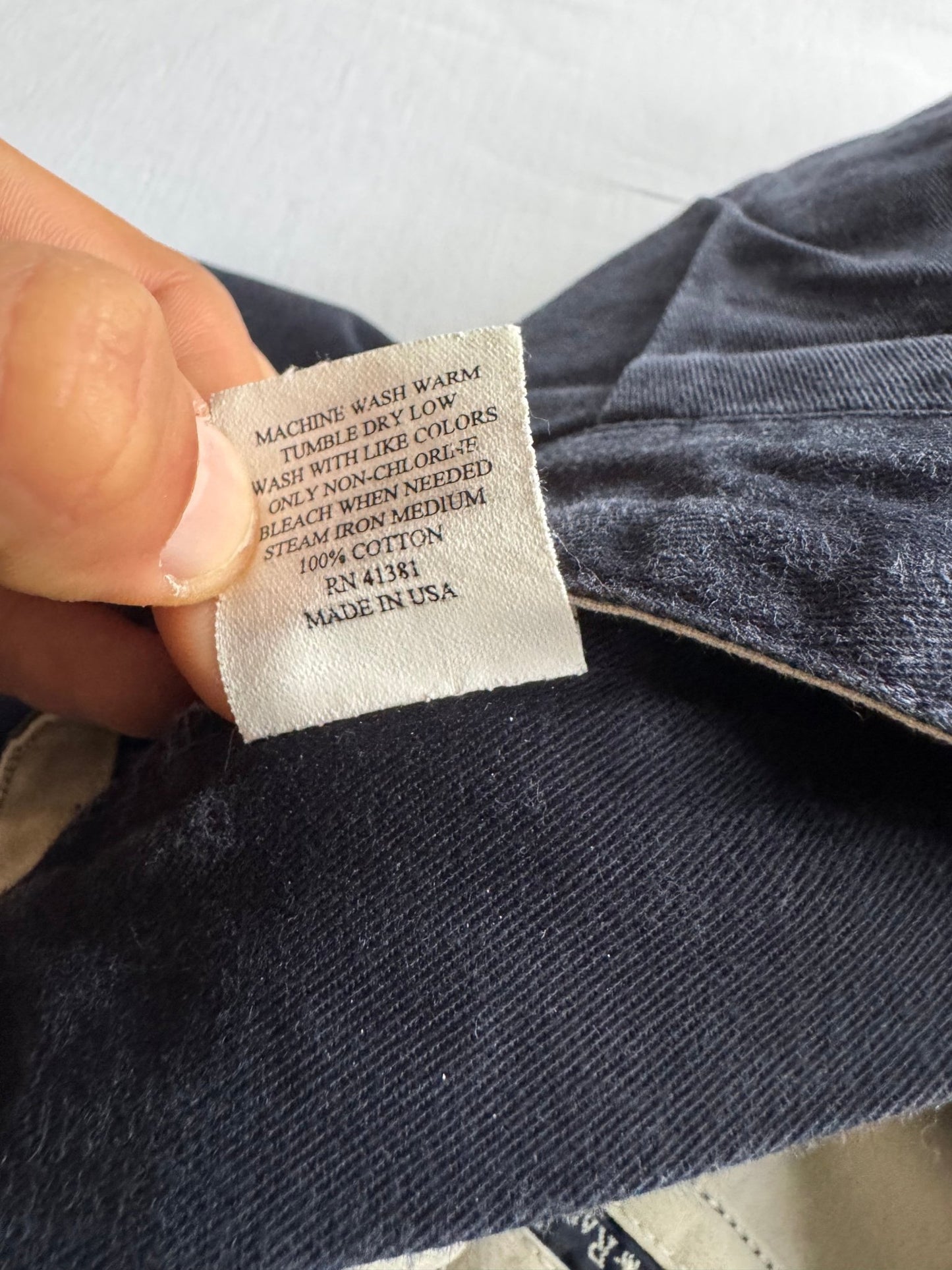🐴 Pantaloni vintage Polo by Ralph Lauren / Dark Navy (W32 x L32) - anbracaminte
