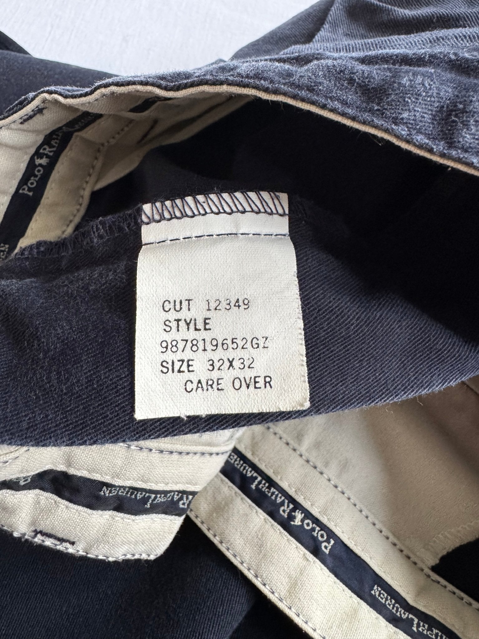🐴 Pantaloni vintage Polo by Ralph Lauren / Dark Navy (W32 x L32) - anbracaminte