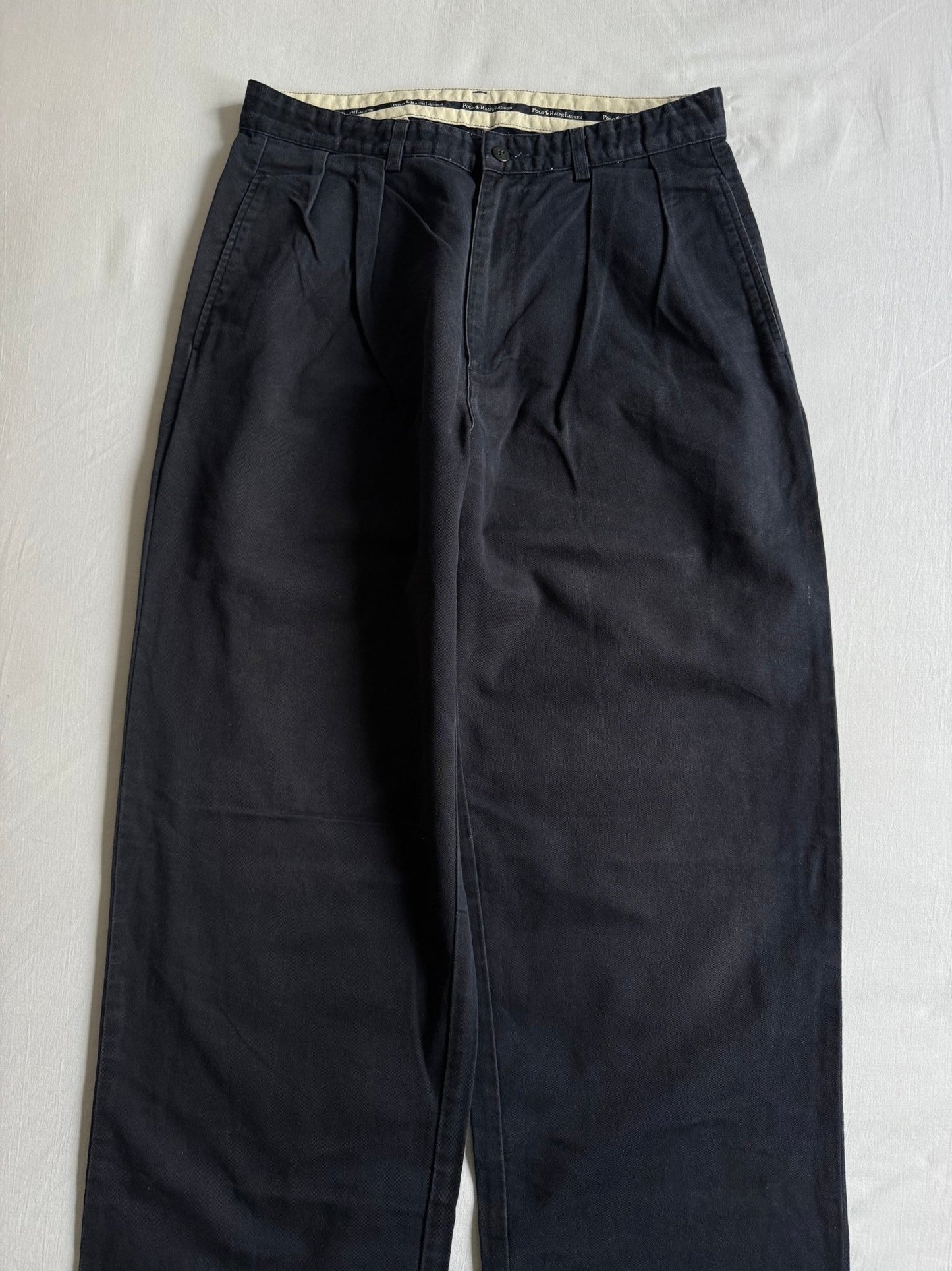 🐴 Pantaloni vintage Polo by Ralph Lauren / Dark Navy (W32 x L32) - anbracaminte