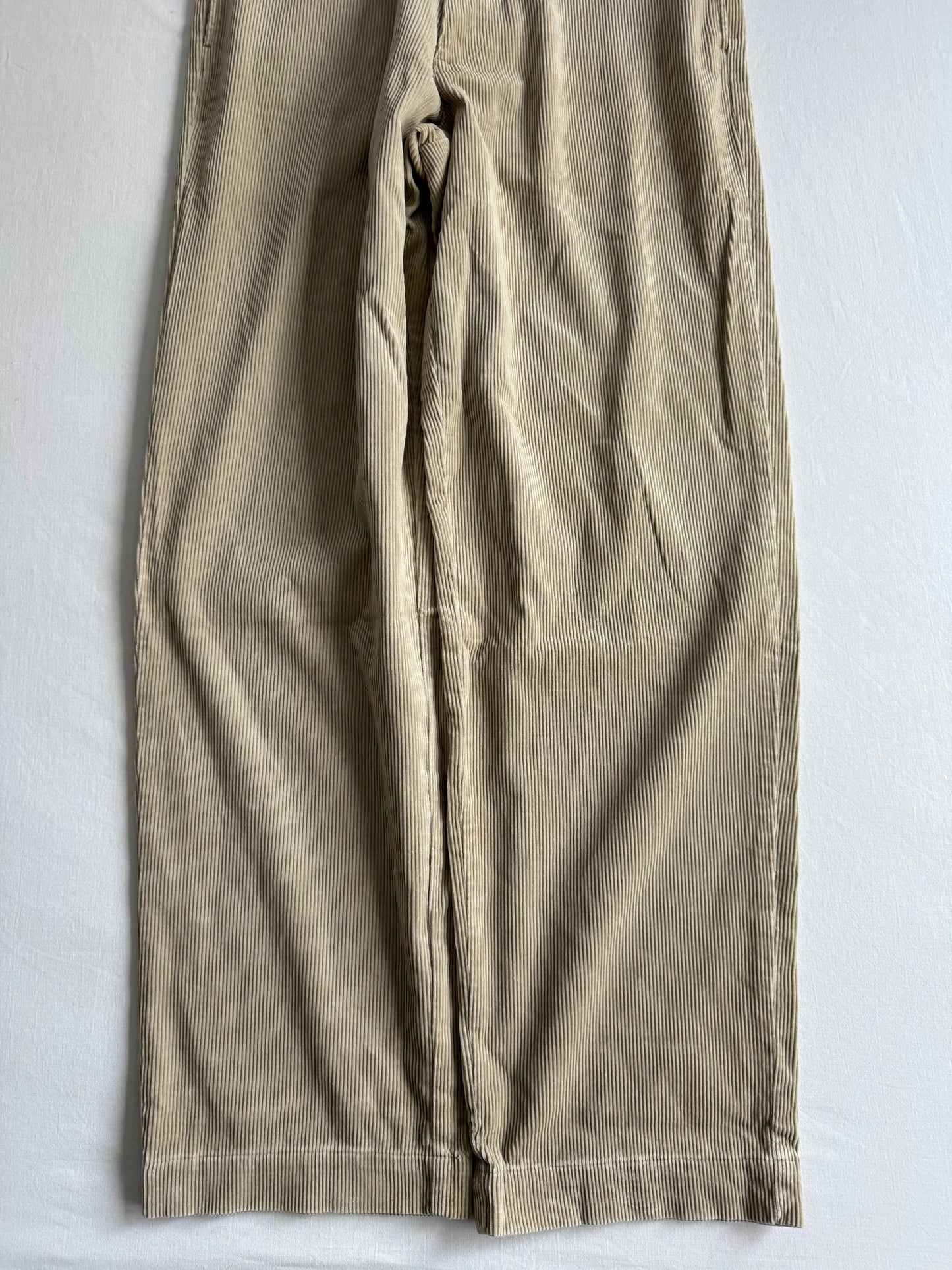 🐴 Pantaloni Vintage Ralph Lauren din Catifea Reiată Bej – W31 L32 - anbracaminte