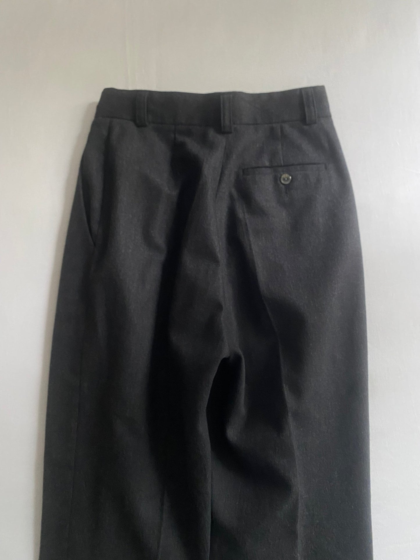Pantaloni Vintage René Lezard – Lână & Cașmir – Gri – EU 38 - anbracaminte