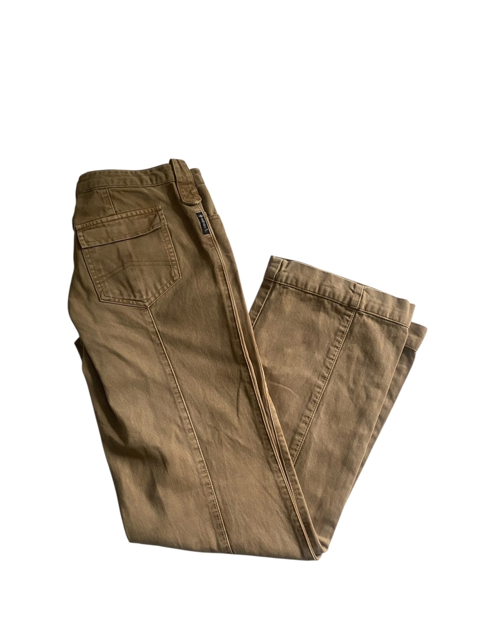 Pantaloni Y2K Armani Maro Bootcut / Baggy 🍮 | Made in Italy 🇮🇹 | Mărimea EU 40 | Vintage 2000s - anbracaminte