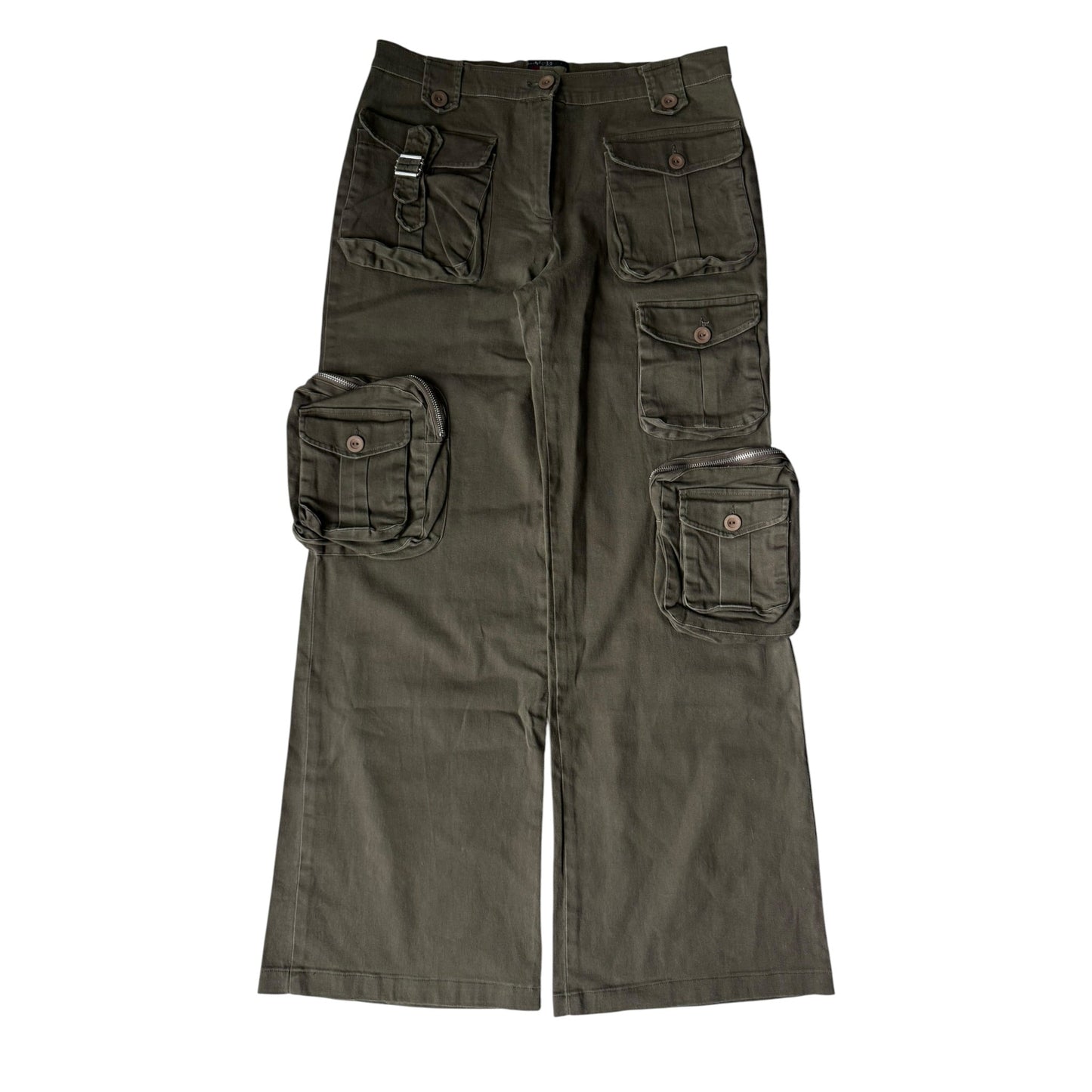 🪖 Pantaloni Y2K Cargo – XL Damă - anbracaminte