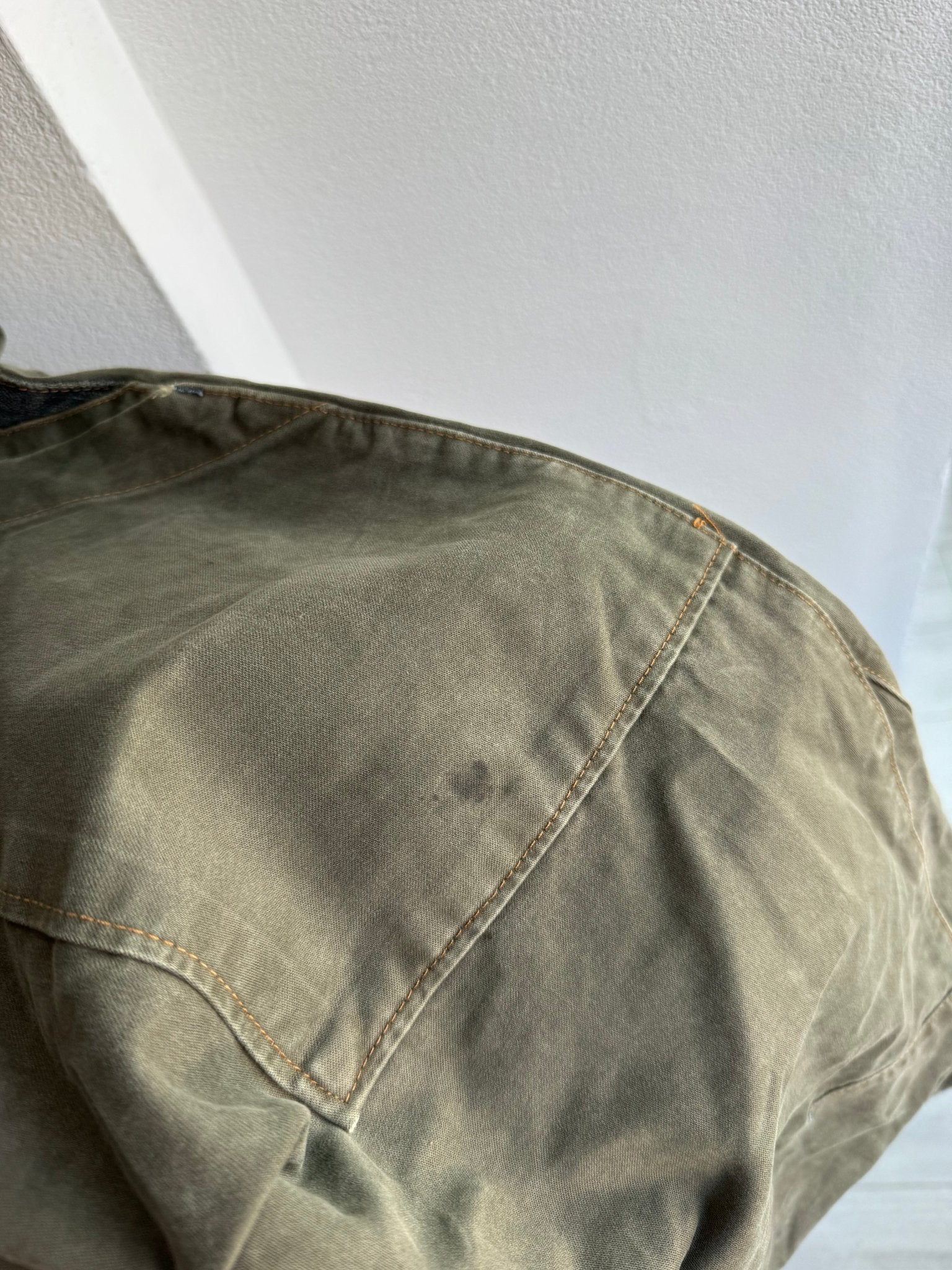 🪖 Pantaloni Y2K Energie Dark Green Fatigue / Utility – W33 – Made in Italy - anbracaminte