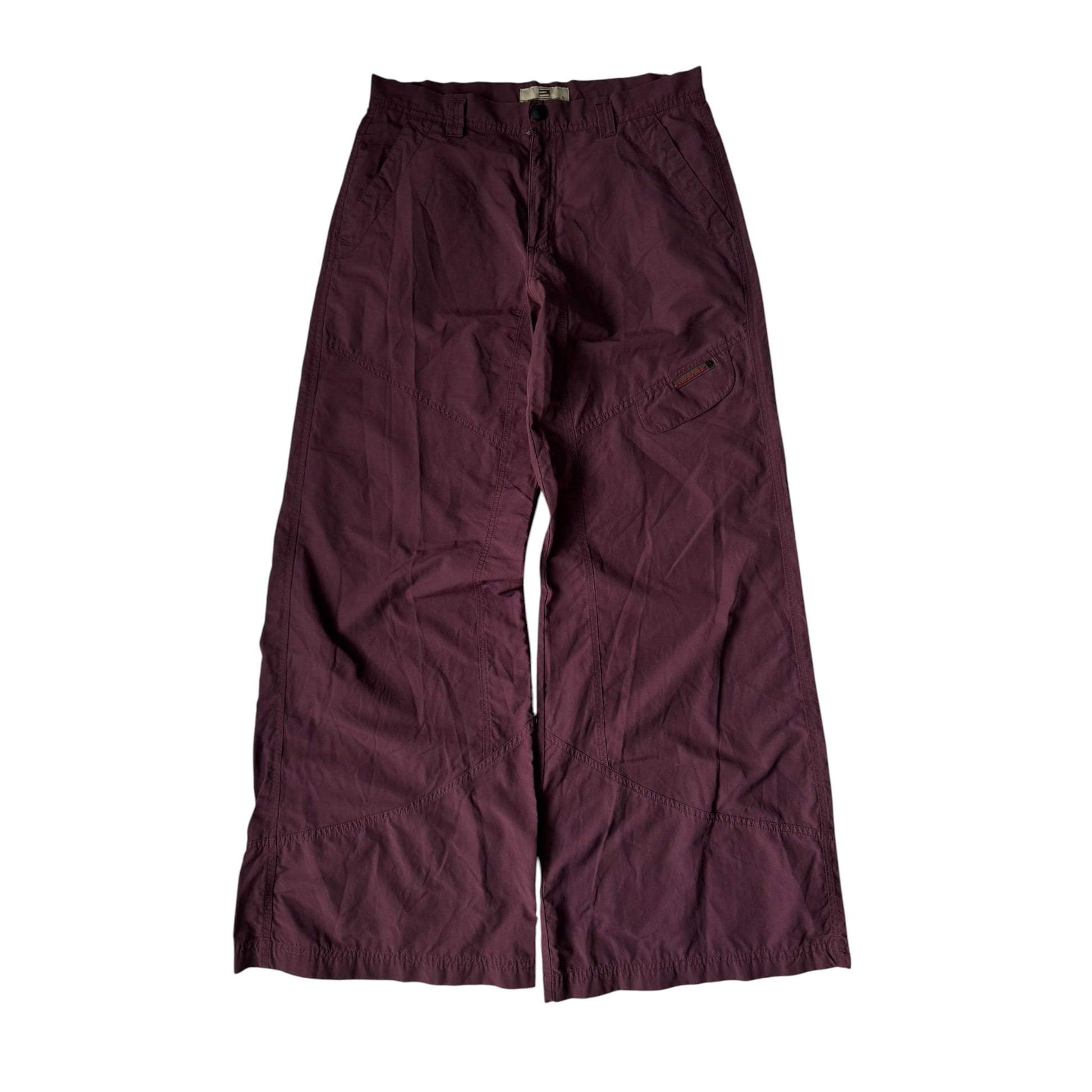 🪩 Pantaloni Y2K Excalibur Flared Rave – L - anbracaminte