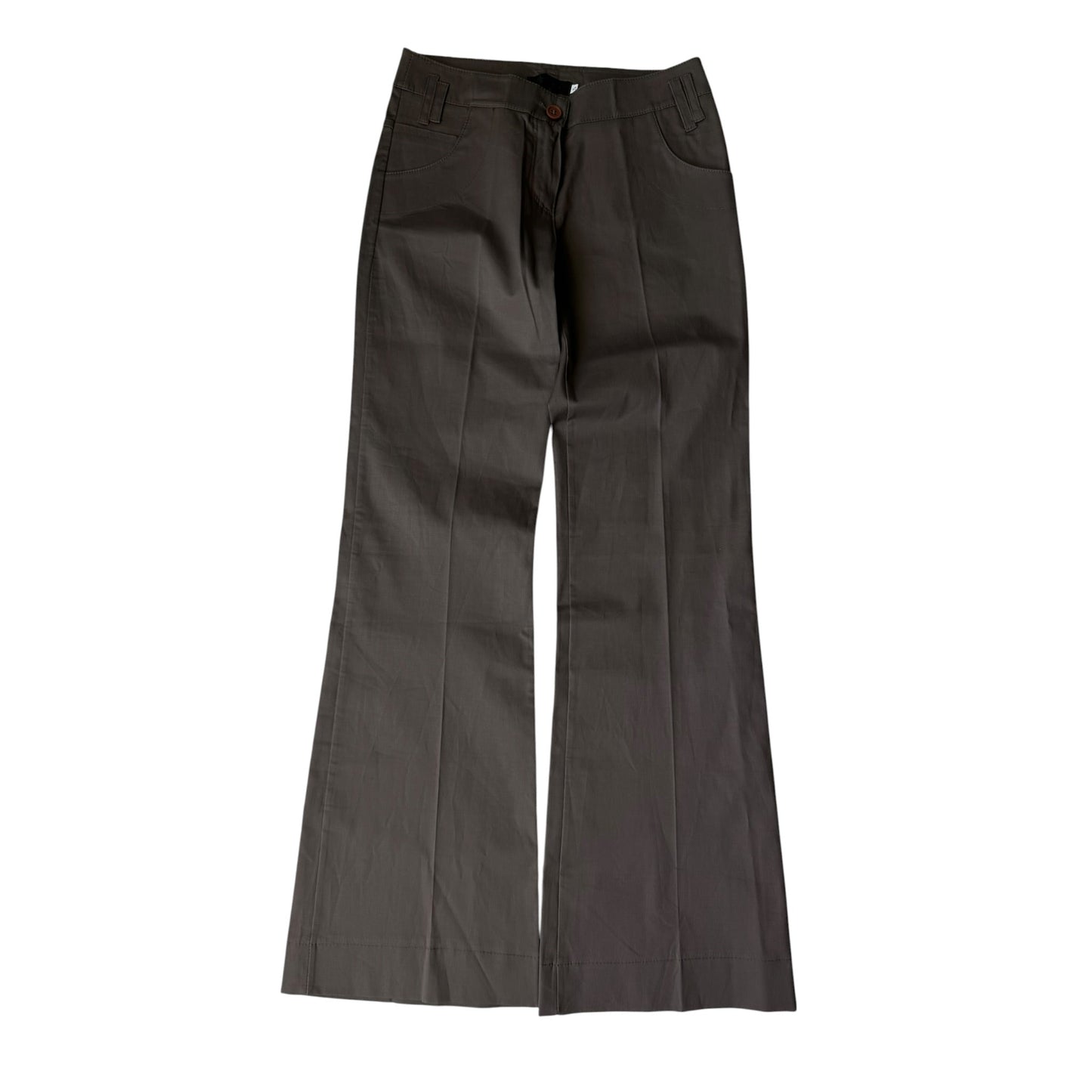 🪵 Pantaloni Y2K Flared – S Damă - anbracaminte
