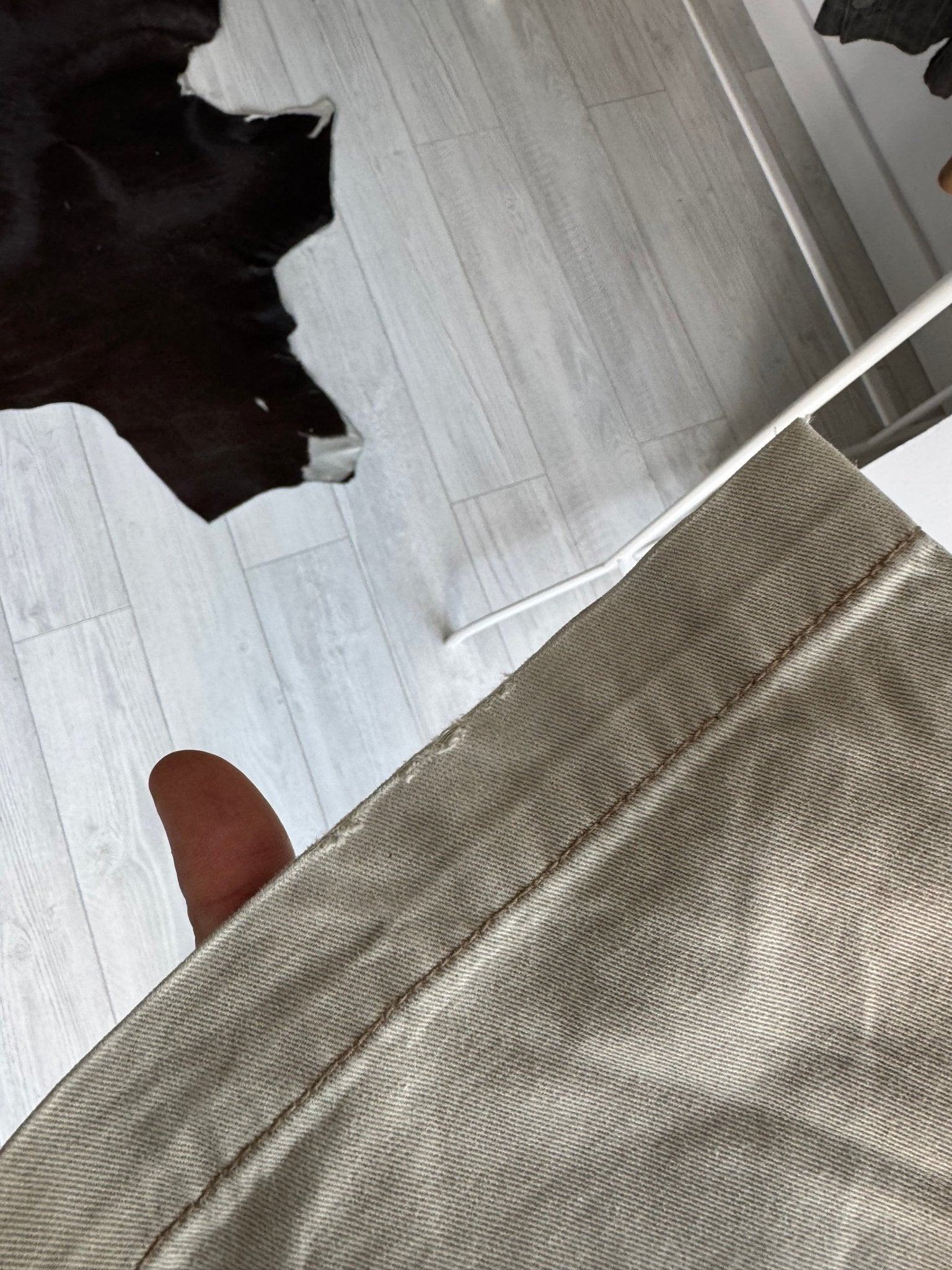 🔨 Pantaloni Y2K Levi’s Workwear Carpenter Crem – W31 x L32 | Baggy Bootcut - anbracaminte