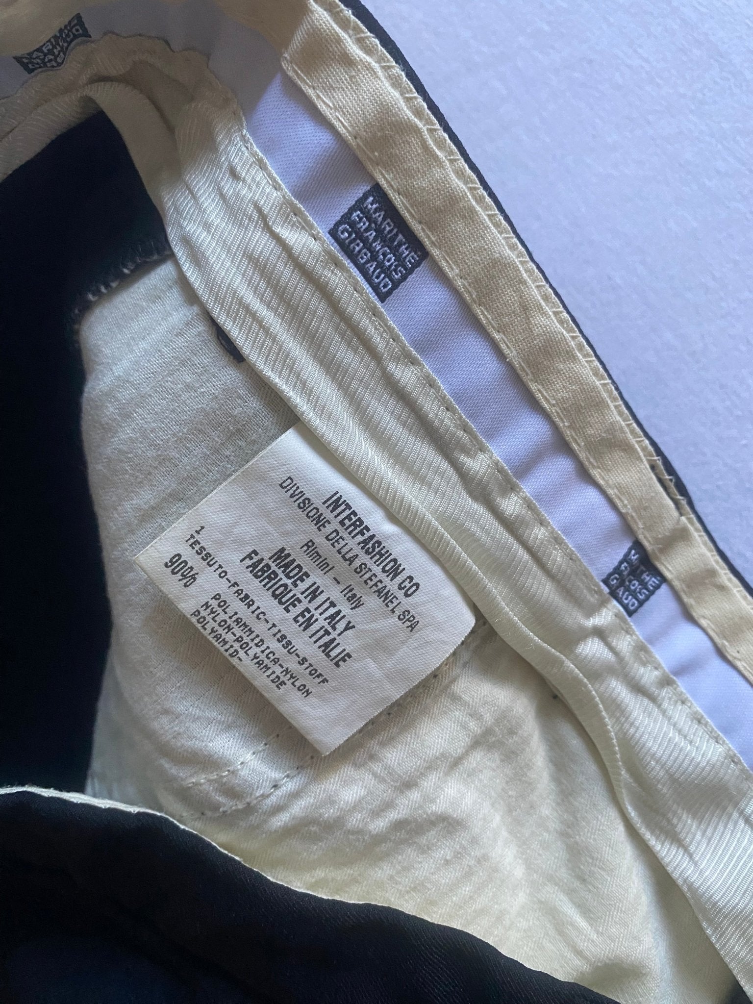 Pantaloni Y2K Marithé + François Girbaud – Baggy Negri – Made in Italy – Mărime EU 36 (Femei) - anbracaminte
