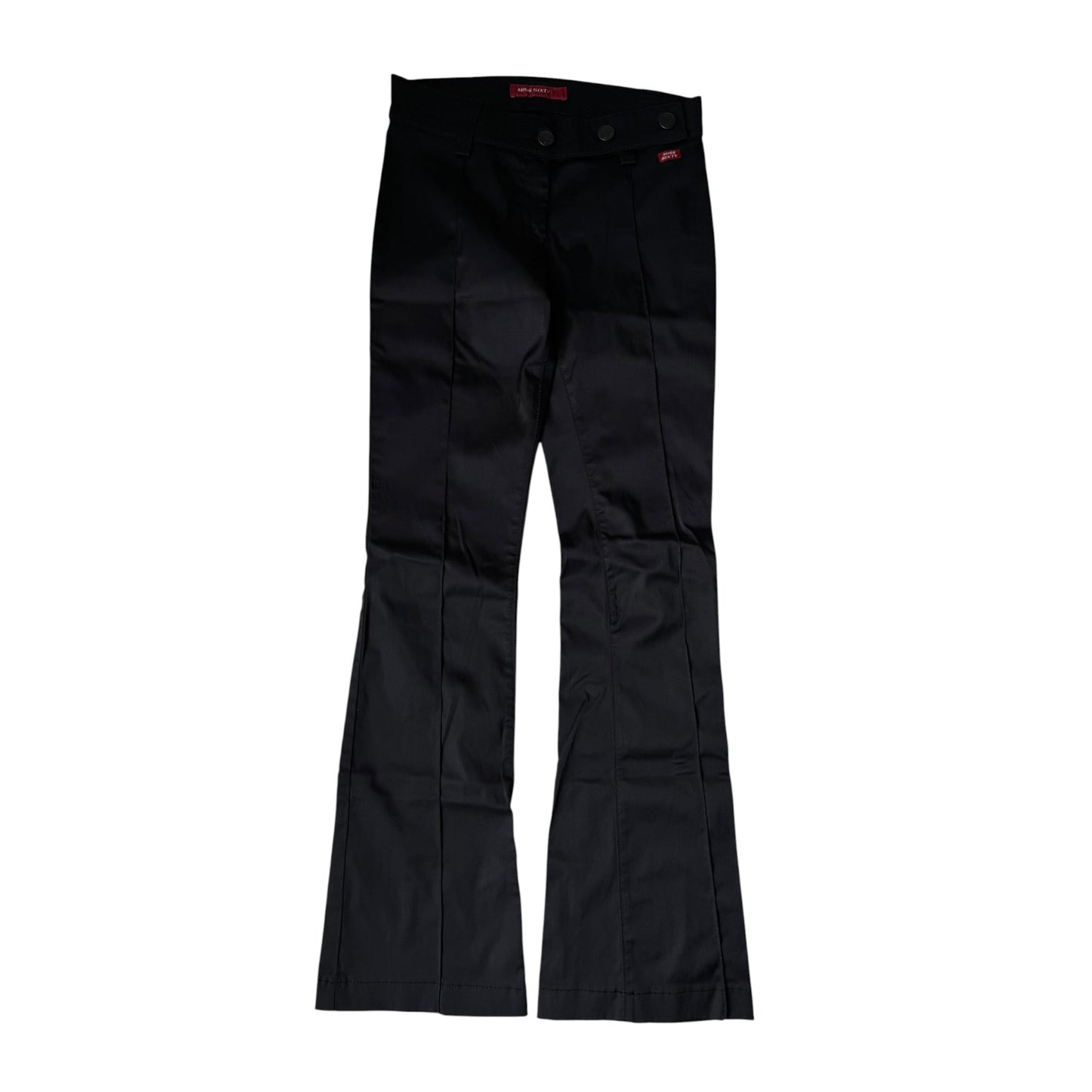 🇮🇹 Pantaloni Y2K Miss Sixty Black Flared – Mărime 29 - anbracaminte