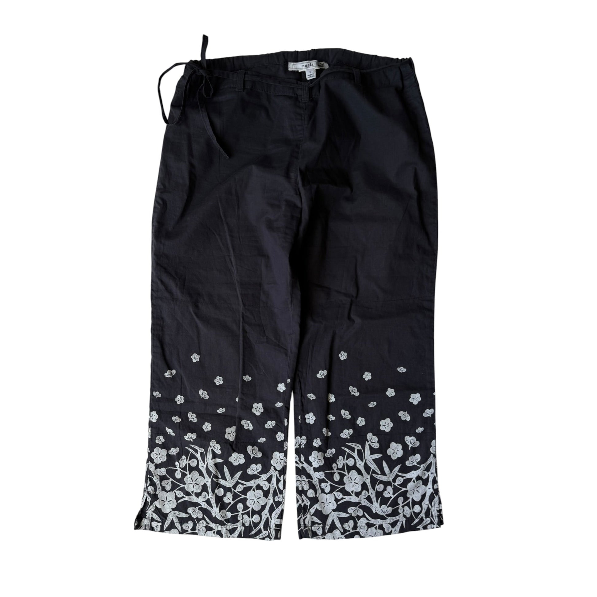 ☀️ Pantaloni Y2K Puma Nuala Printed Capri – S Damă – Made in Portugal - anbracaminte
