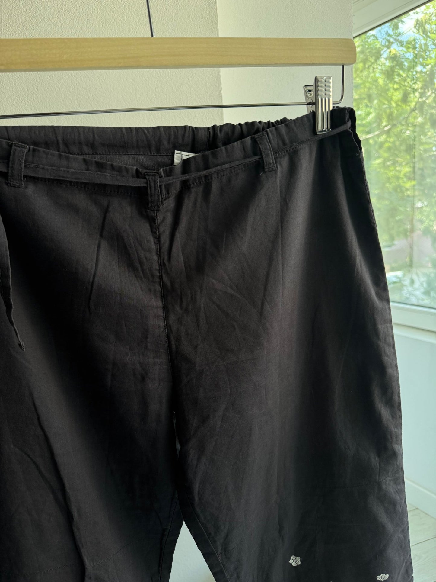 ☀️ Pantaloni Y2K Puma Nuala Printed Capri – S Damă – Made in Portugal - anbracaminte