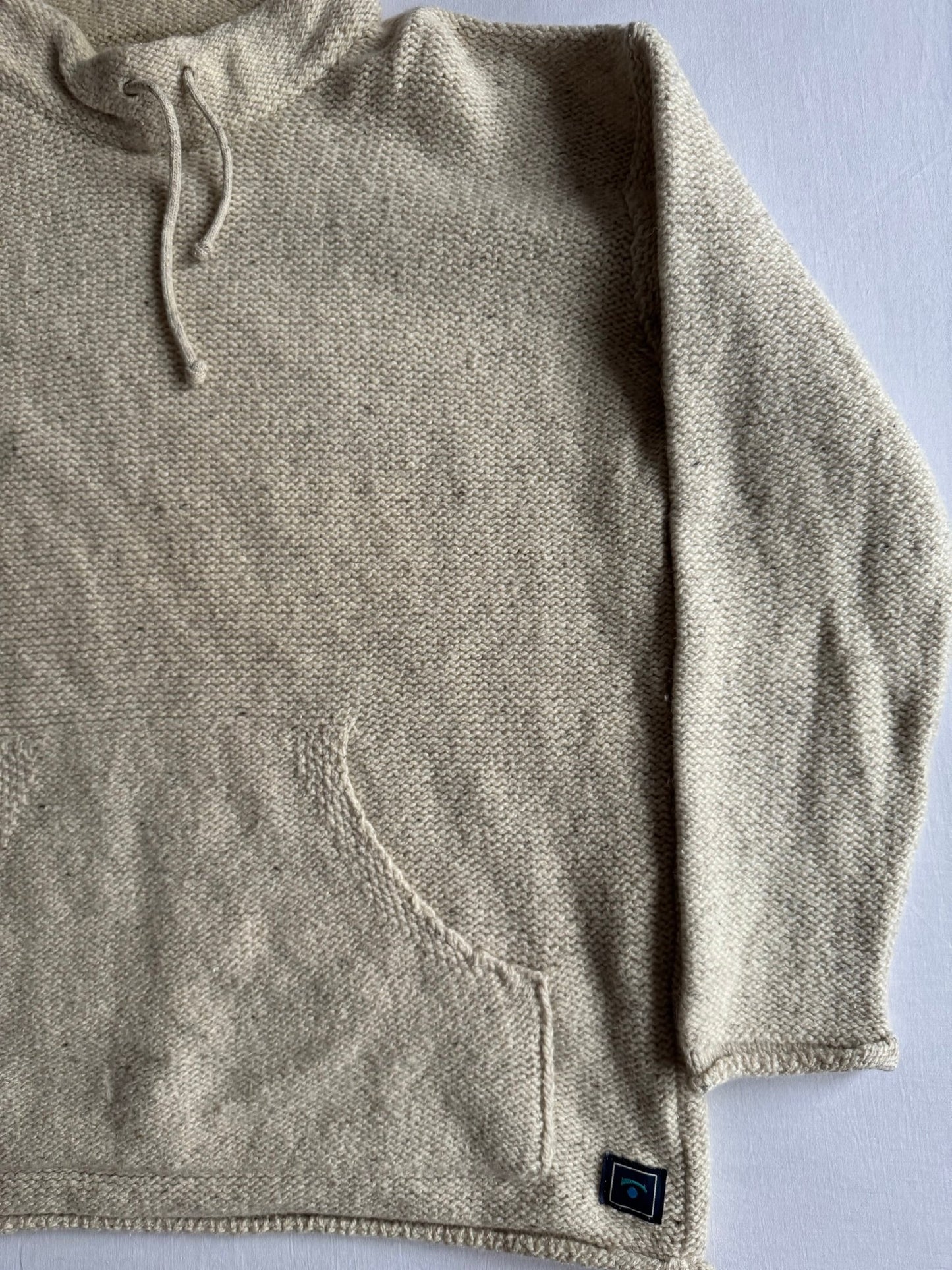 🧶 Pulover Bărbați Aran Sweater Market din Lână și Mătase – M - anbracaminte