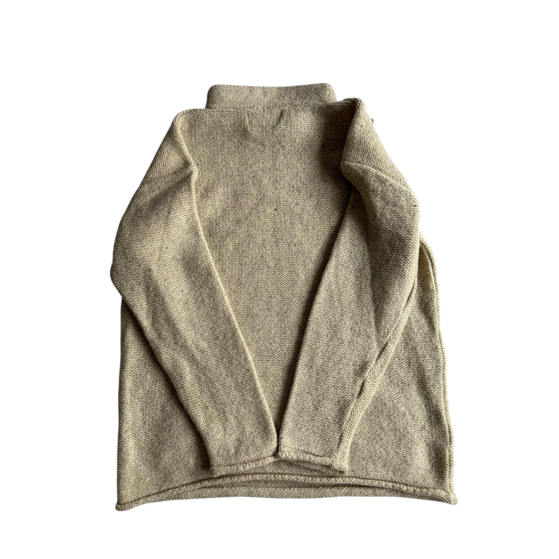 🧶 Pulover Bărbați Aran Sweater Market din Lână și Mătase – M - anbracaminte
