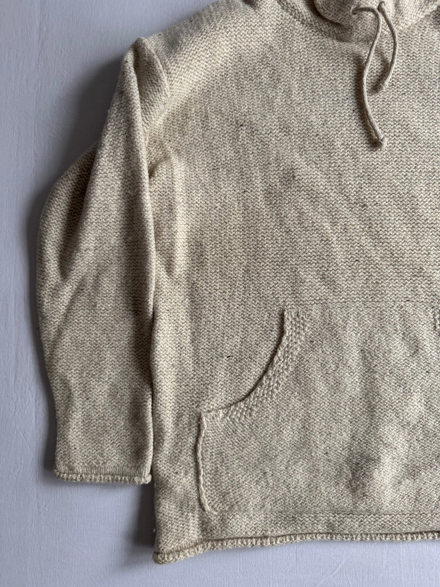 🧶 Pulover Bărbați Aran Sweater Market din Lână și Mătase – M - anbracaminte
