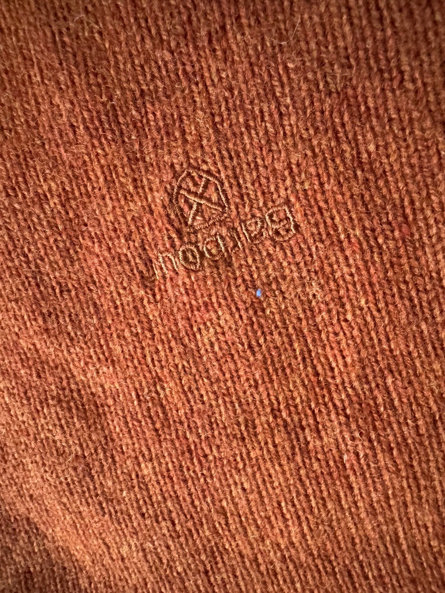 🧶 Pulover Barbour portocaliu cu fermoar – mărimea M bărbați - anbracaminte