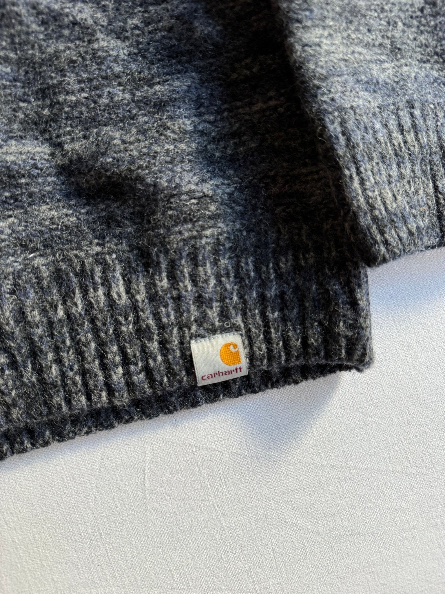 🧶 Pulover Carhartt / Texturat (Mărime L Femei) - anbracaminte