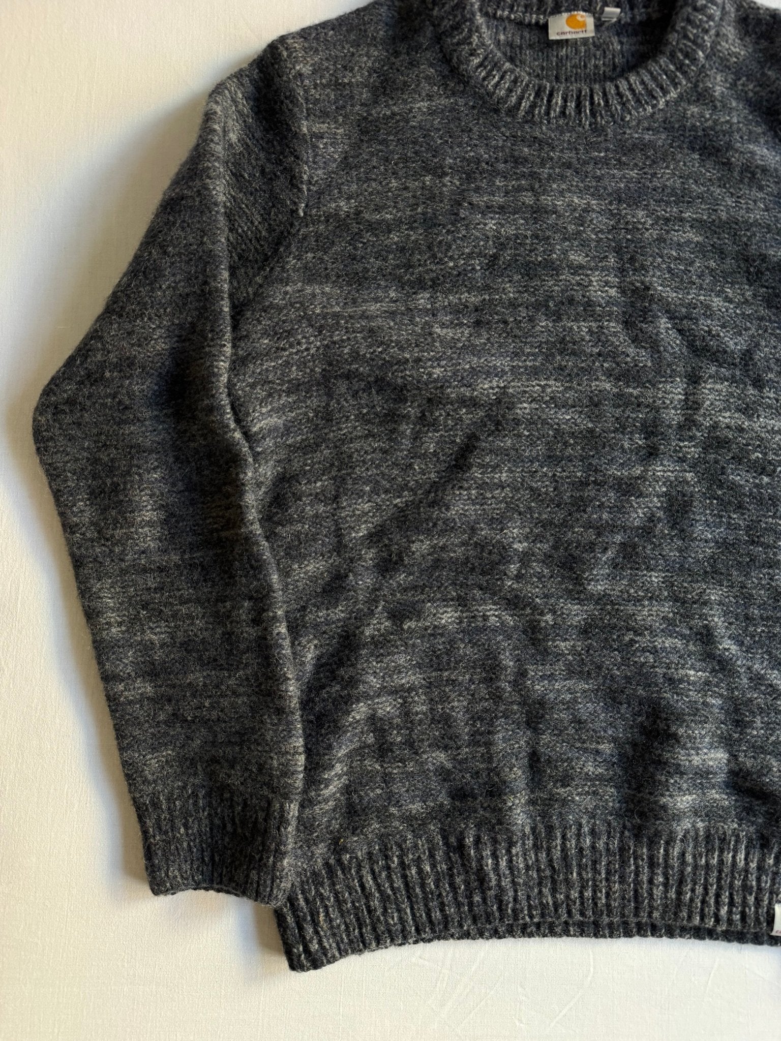 🧶 Pulover Carhartt / Texturat (Mărime L Femei) - anbracaminte