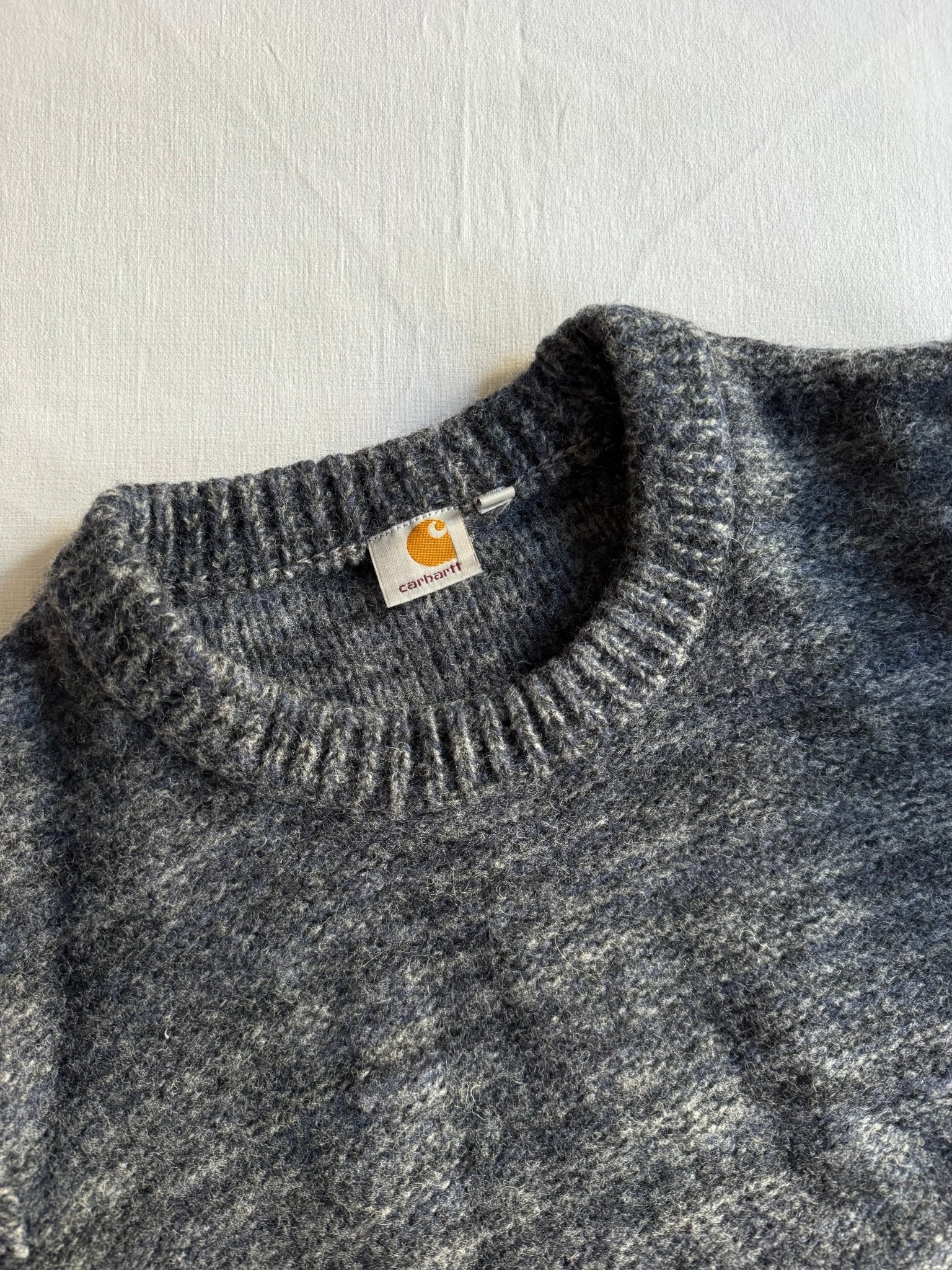 🧶 Pulover Carhartt / Texturat (Mărime L Femei) - anbracaminte