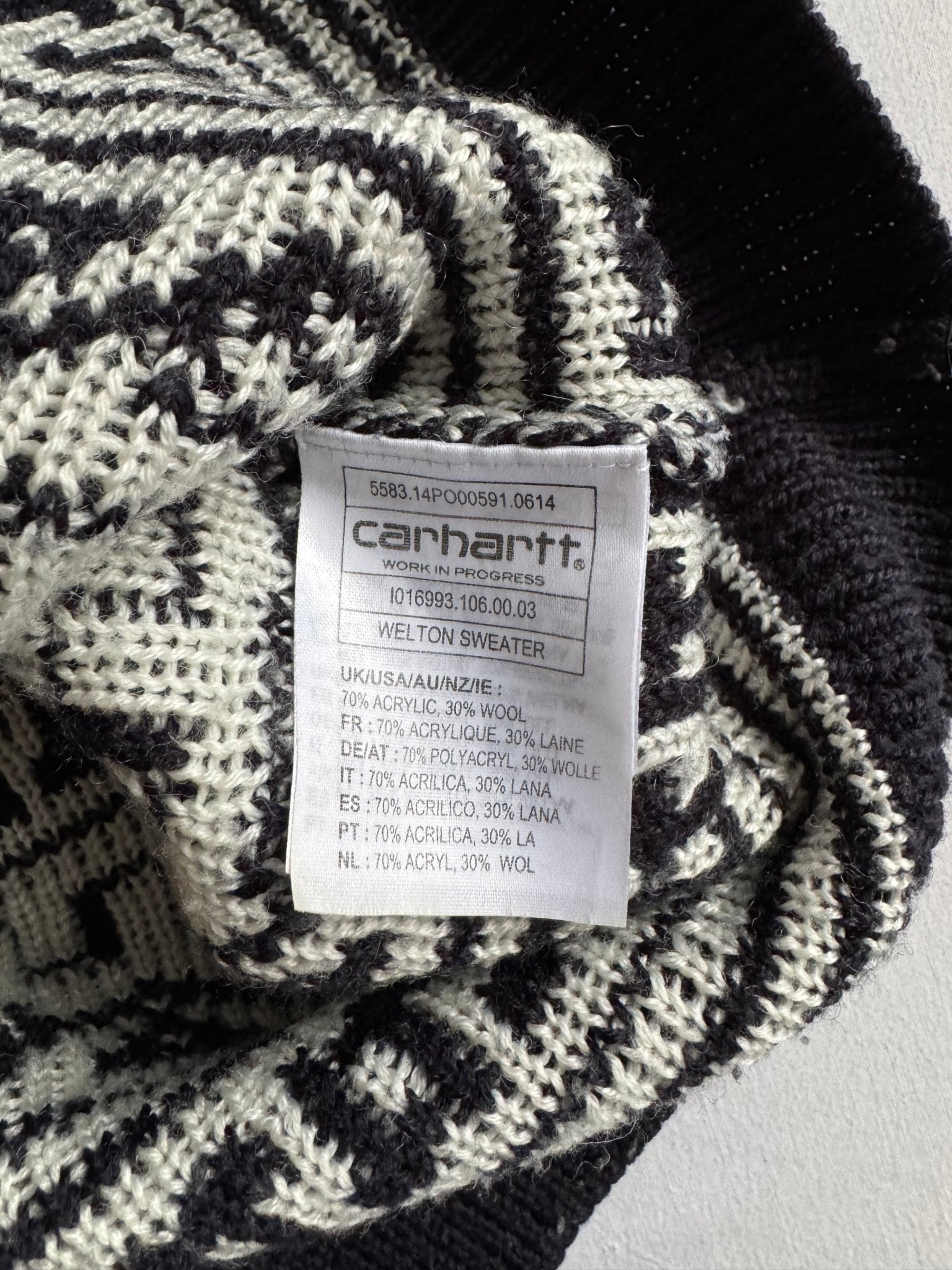 🧶 Pulover Carhartt Welton – Mărime M - anbracaminte