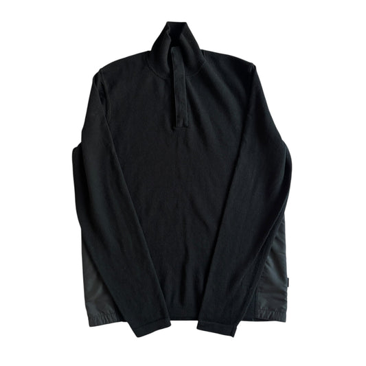 🧶 Pulover Hugo Boss Negru din Lână Virgină (Mărime L) - anbracaminte