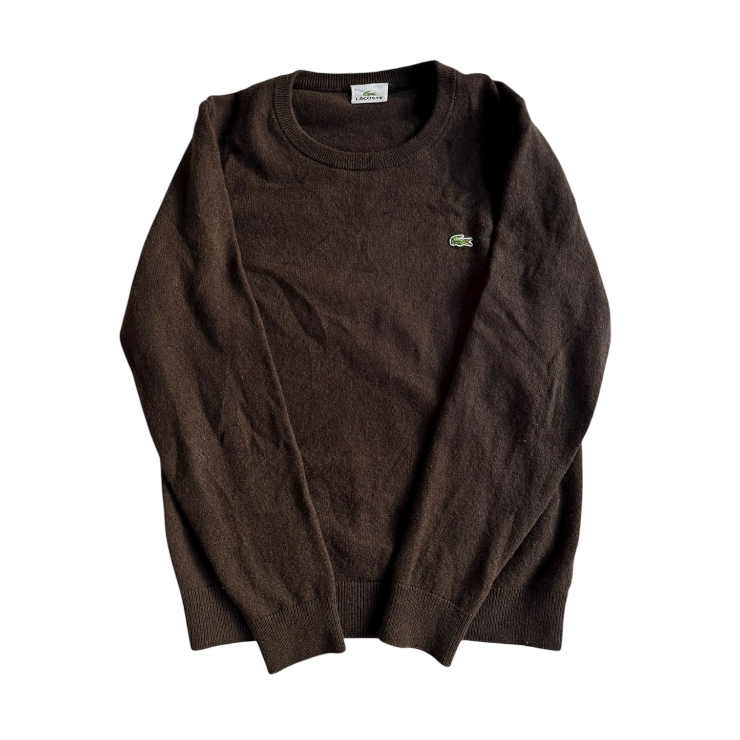 🧶 Pulover Lacoste / Tricot simplu (Mărime 3 - S) - anbracaminte