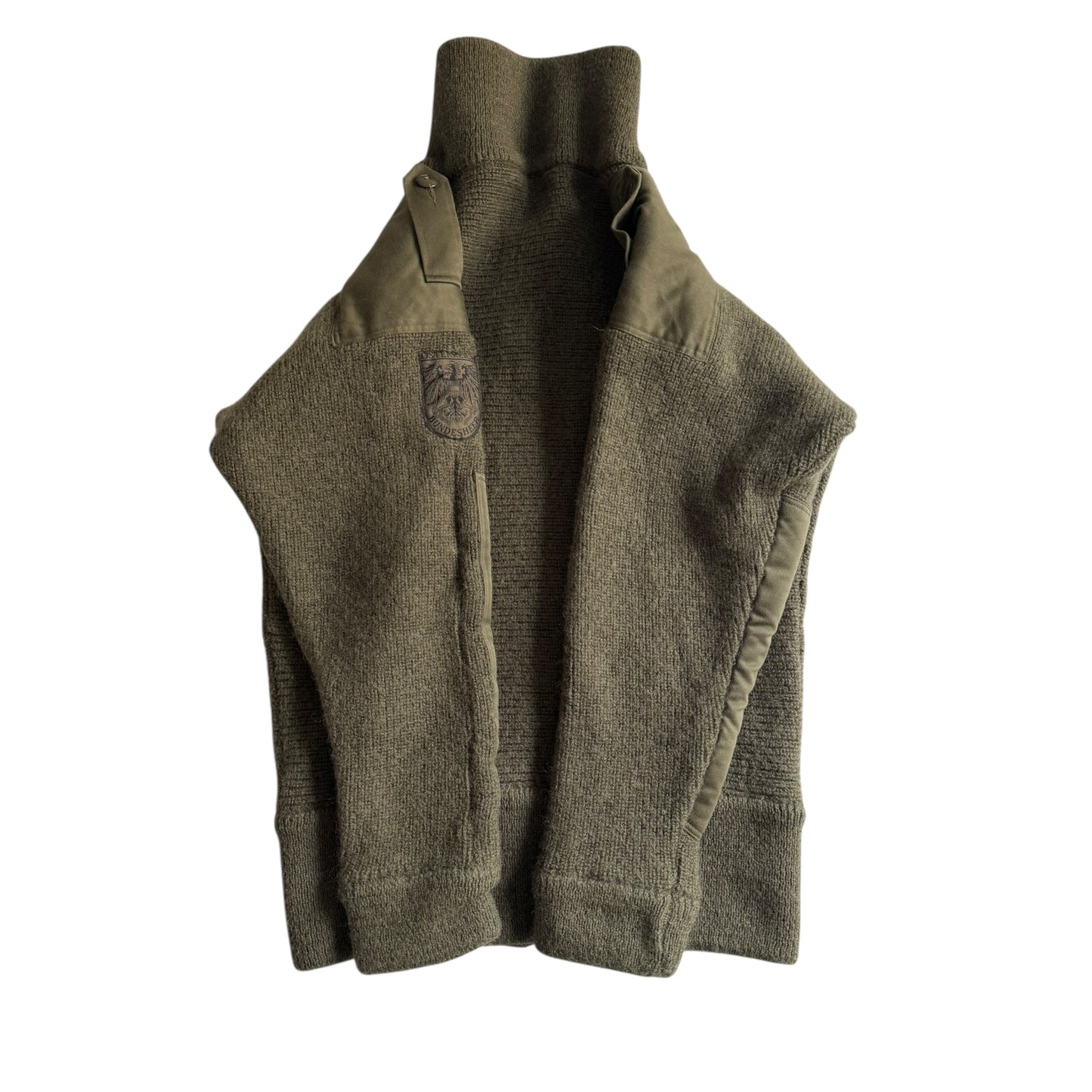 🪖 Pulover Military Austrian Army 1995 – 100% Lână Groasă – Mărime L - anbracaminte